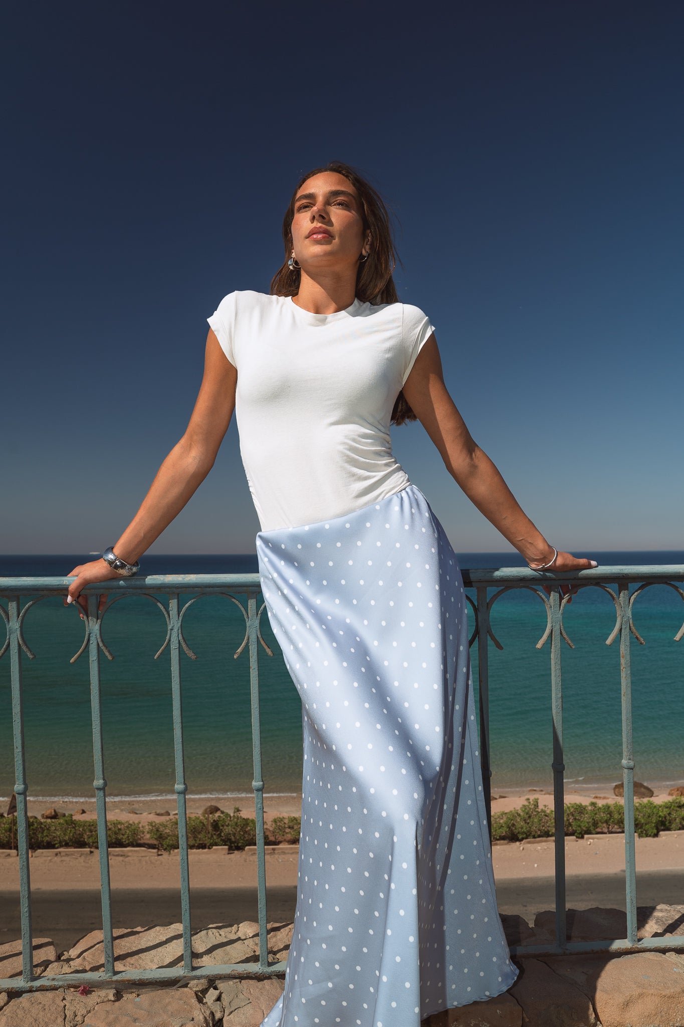 Sweet Pea Skirt in Blue