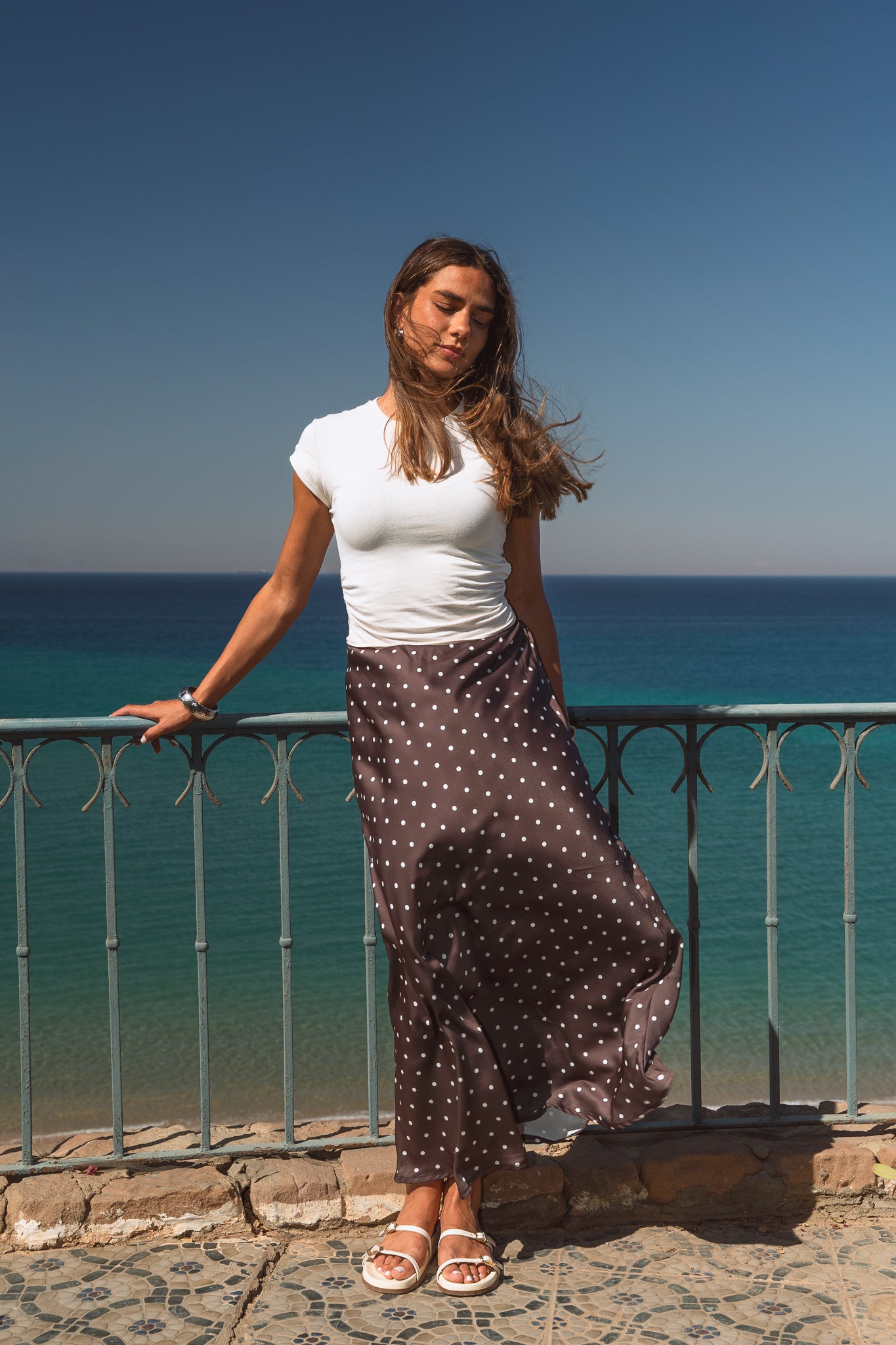 Sweet Pea Skirt in Brown