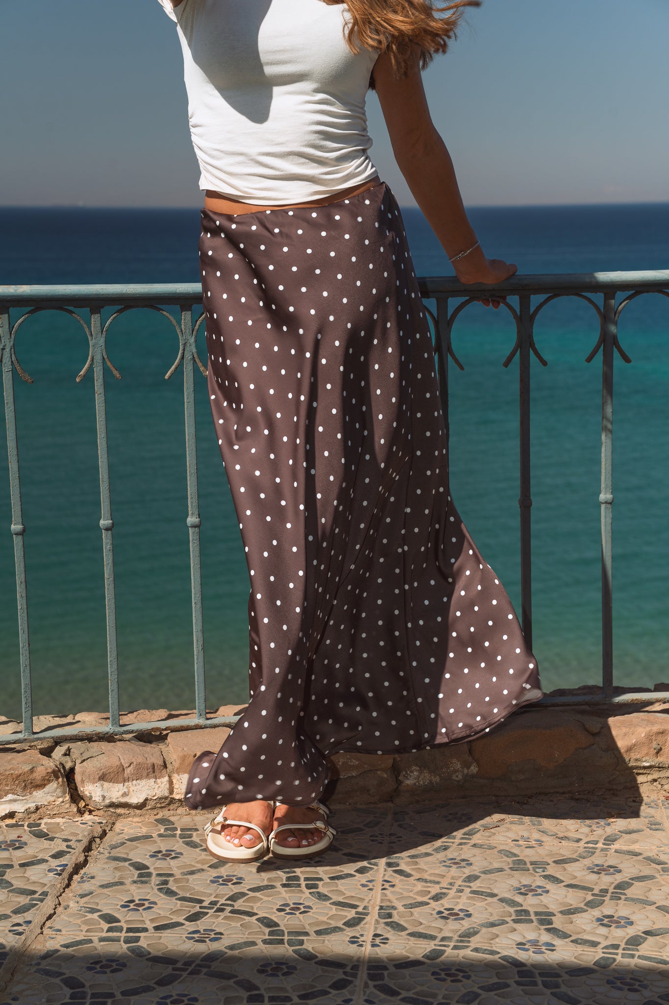 Sweet Pea Skirt in Brown