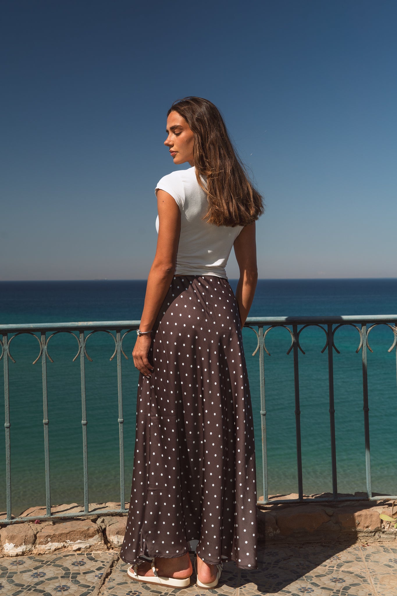 Sweet Pea Skirt in Brown