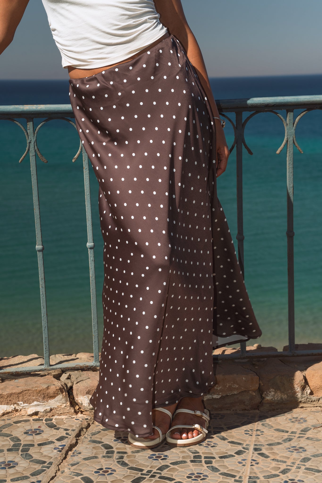 Sweet Pea Skirt in Brown