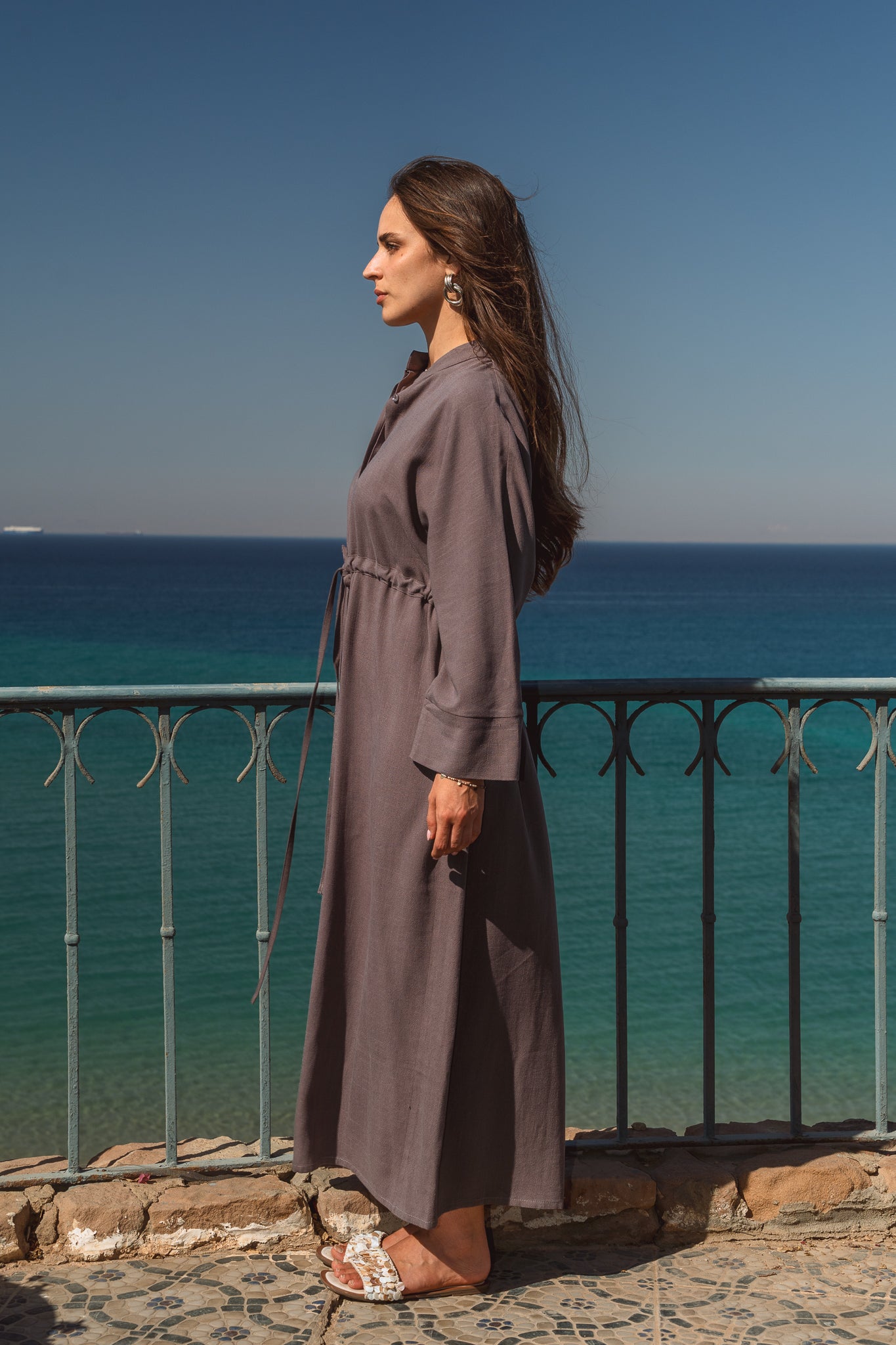 Daisy Dress in Grey
