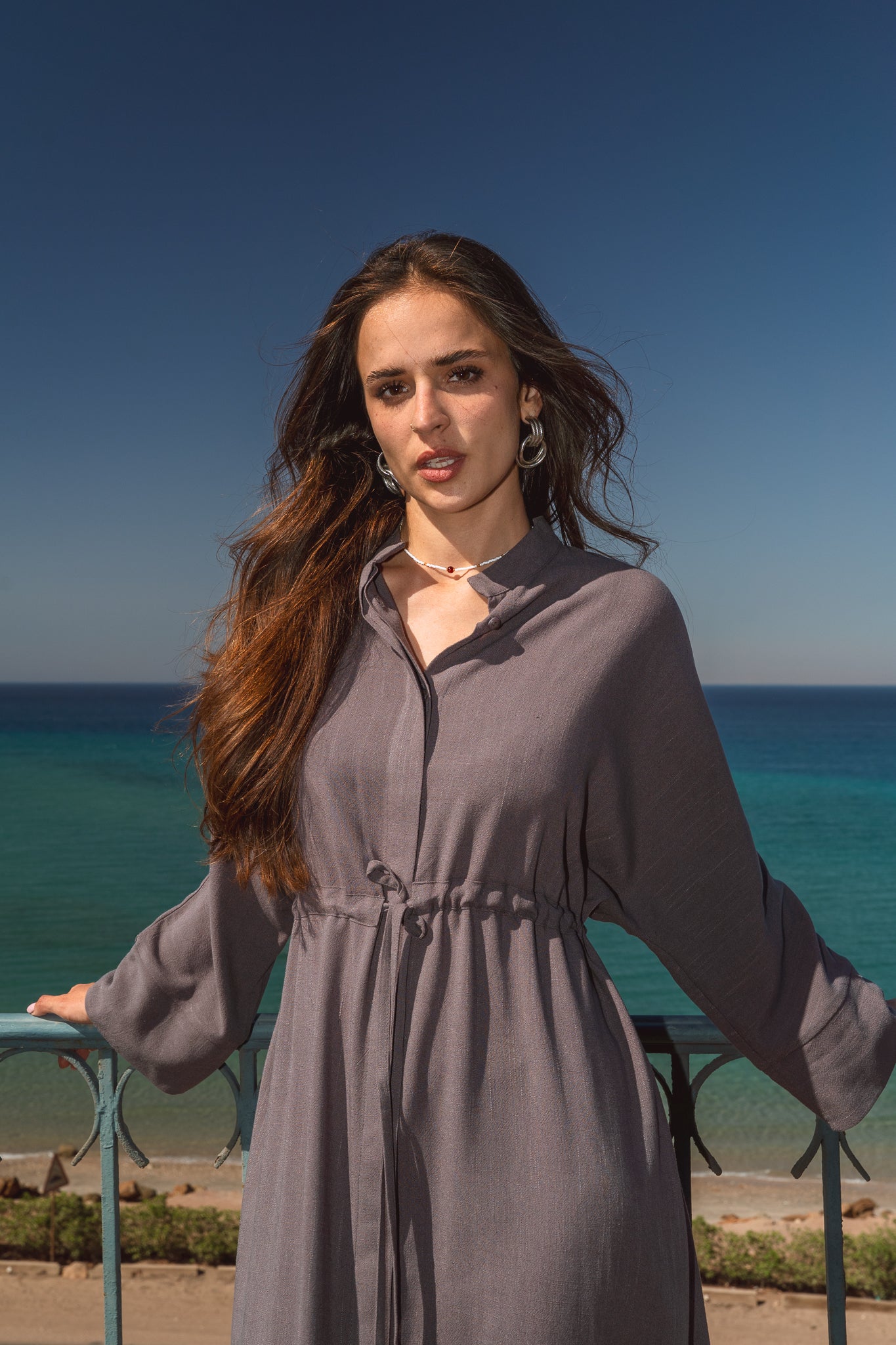 Daisy Dress in Grey