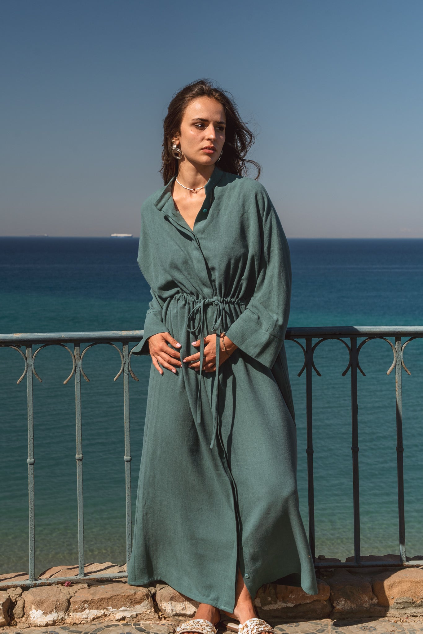 Daisy Dress in Teal