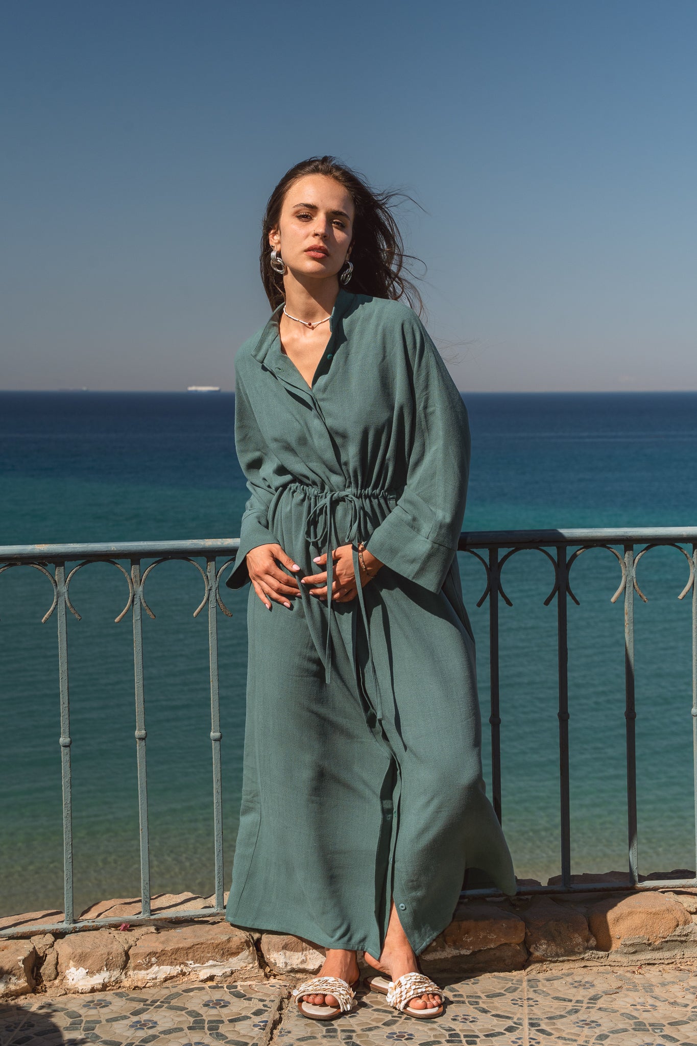 Daisy Dress in Teal