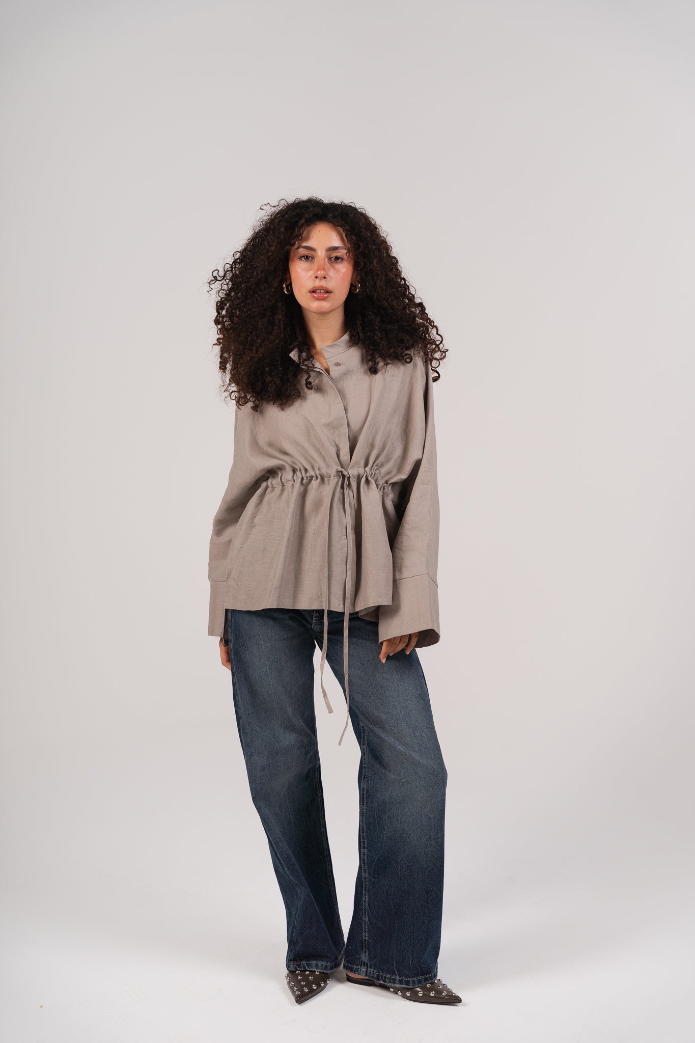 Sun-Kissed Blouse in grayish