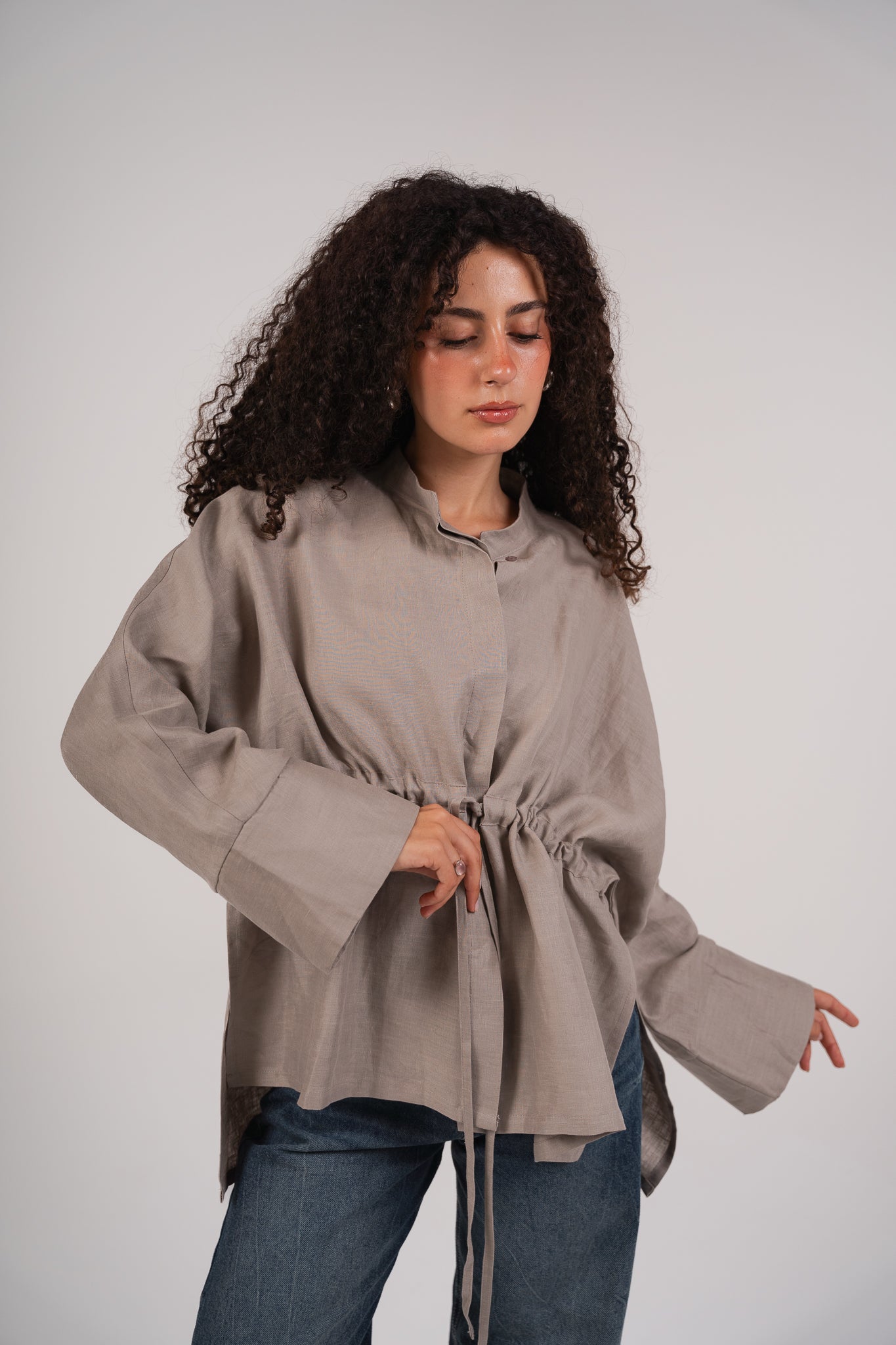 Sun-Kissed Blouse in grayish