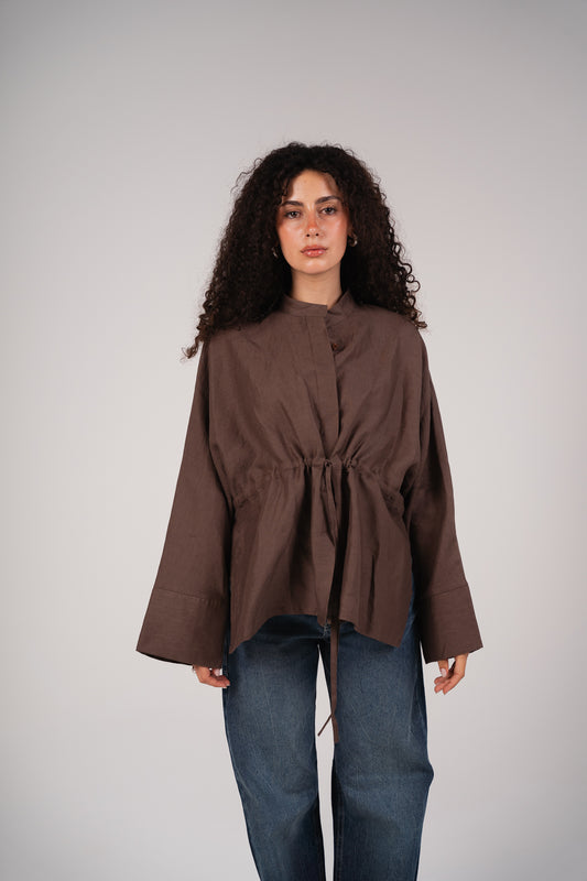 Sun-Kissed Blouse in Brown