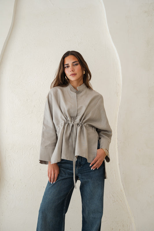 Sun-Kissed Blouse in grayish