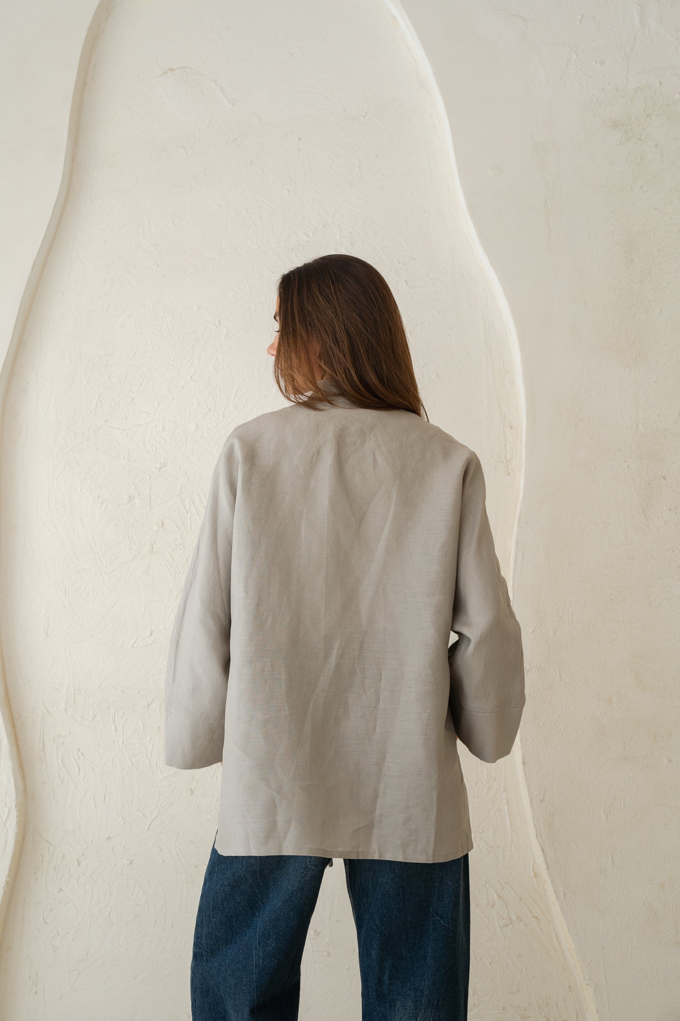 Sun-Kissed Blouse in grayish