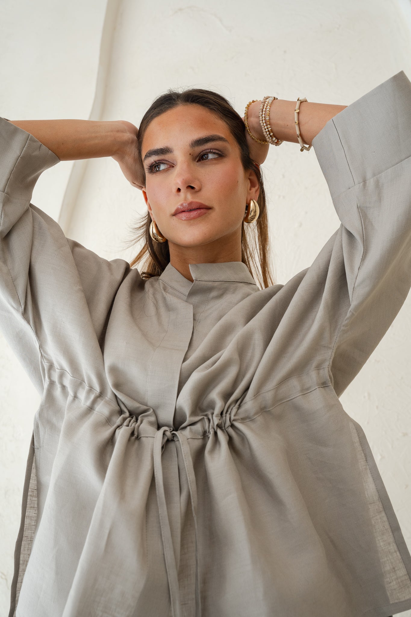 Sun-Kissed Blouse in grayish