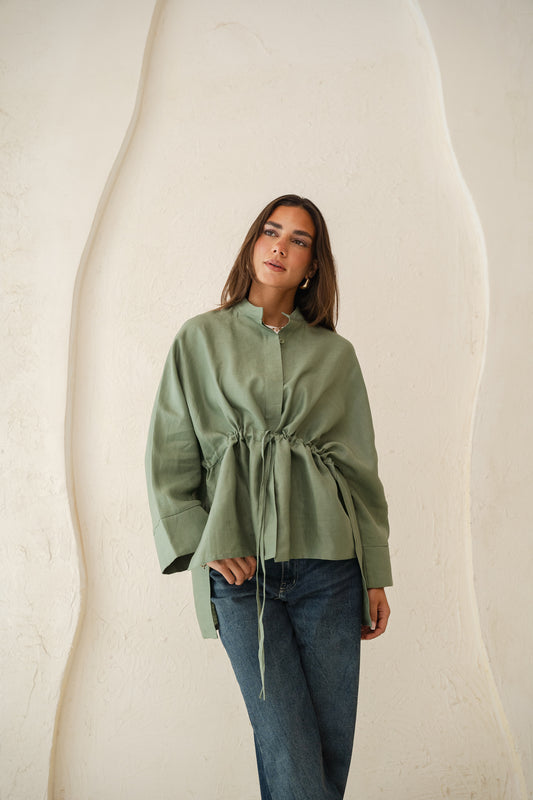 Sun-Kissed Blouse in Olive