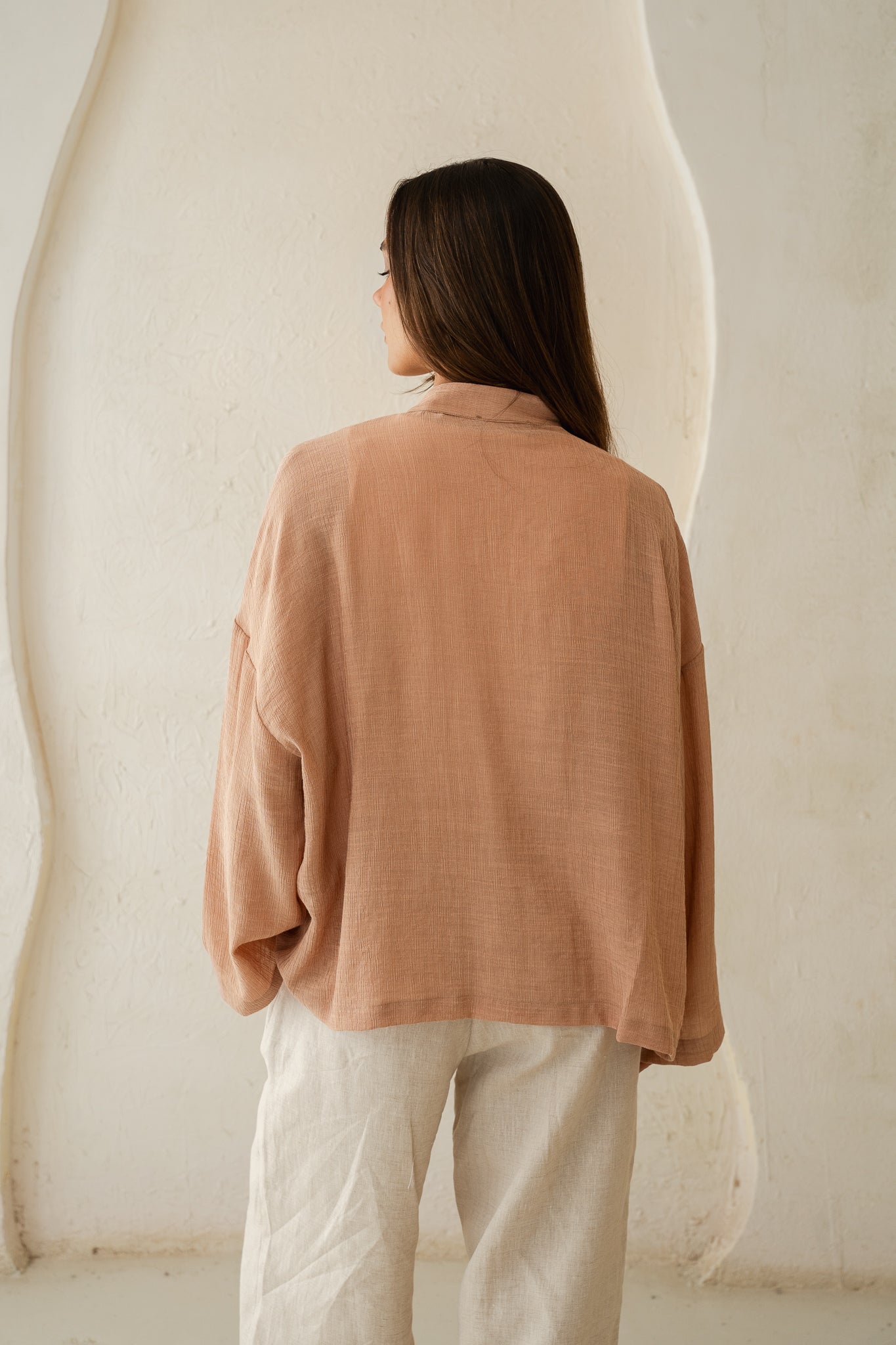 True Girl Top in Nude