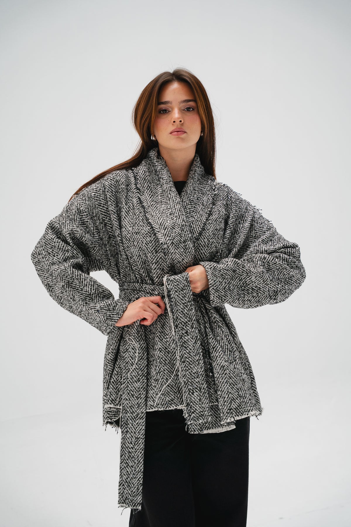 Night Out Tweed Jacket in White