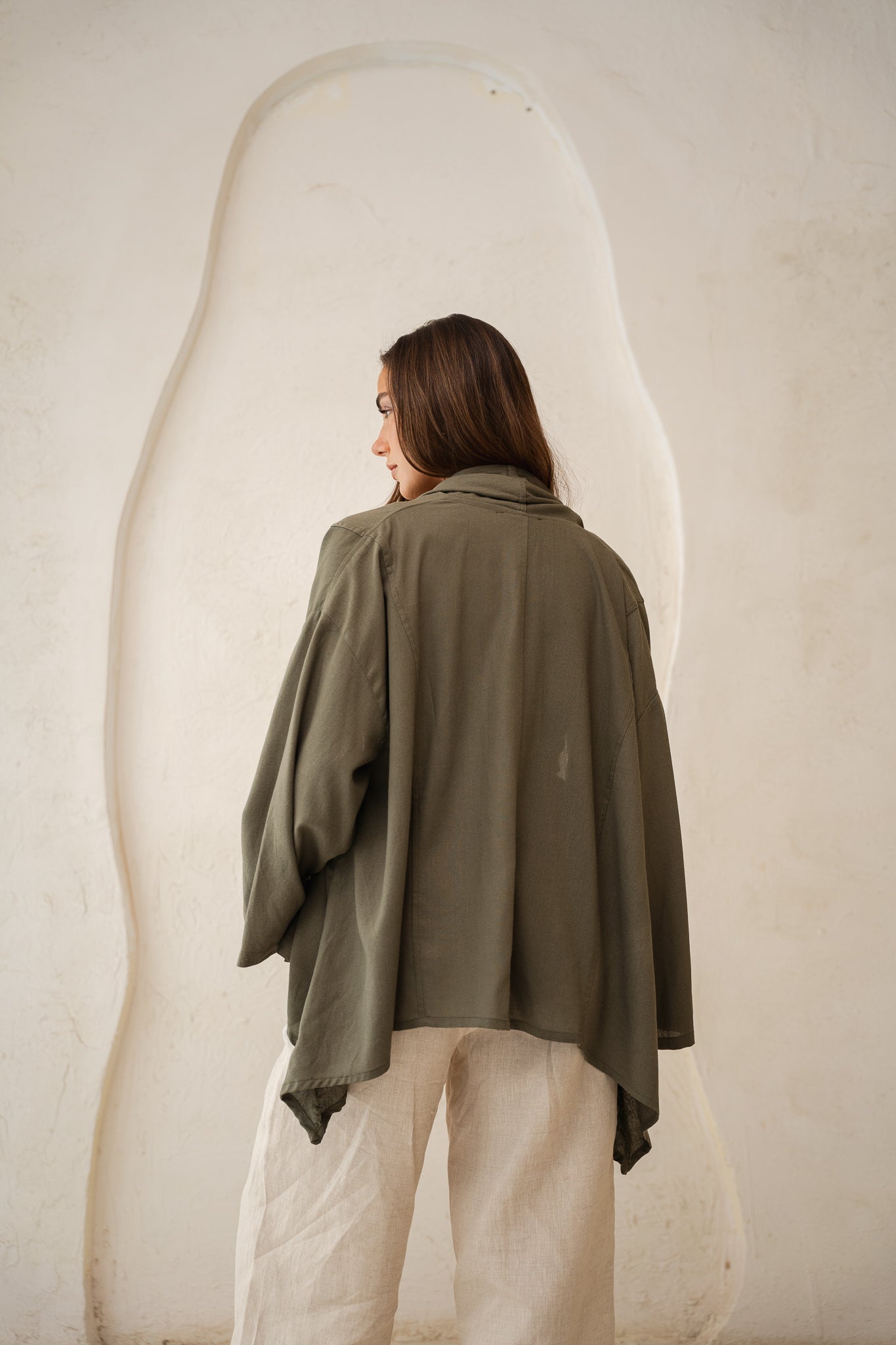 Good feels kimono in olive