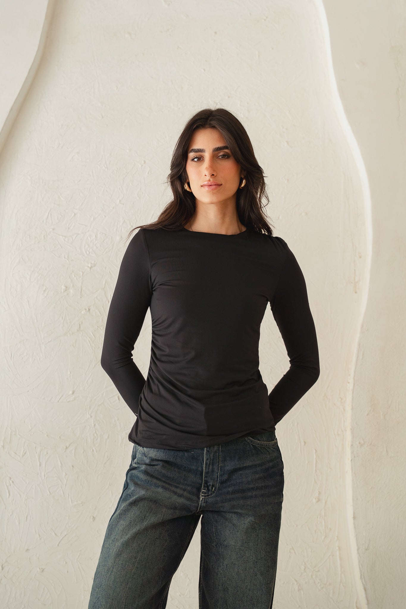 The Not So Basic Top in Black