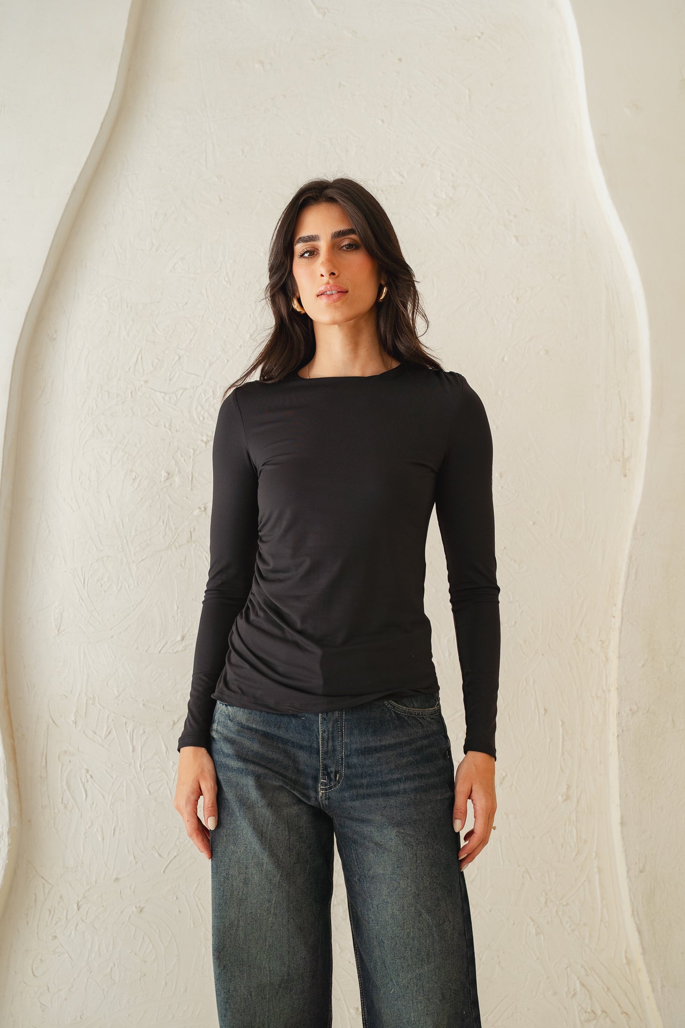 The Not So Basic Top in Black