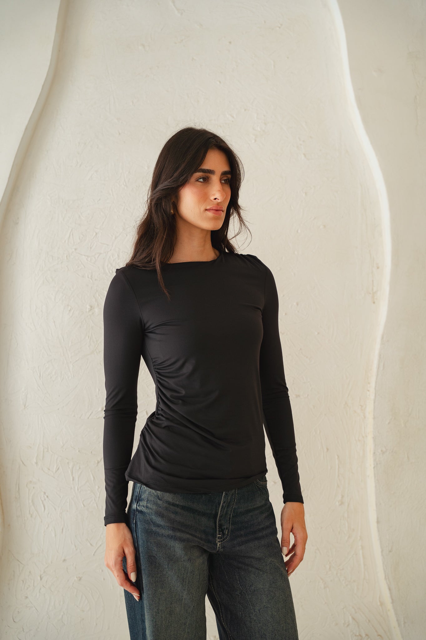 The Not So Basic Top in Black