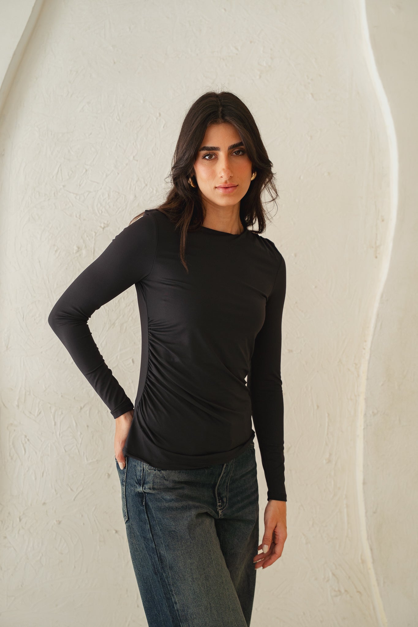 The Not So Basic Top in Black
