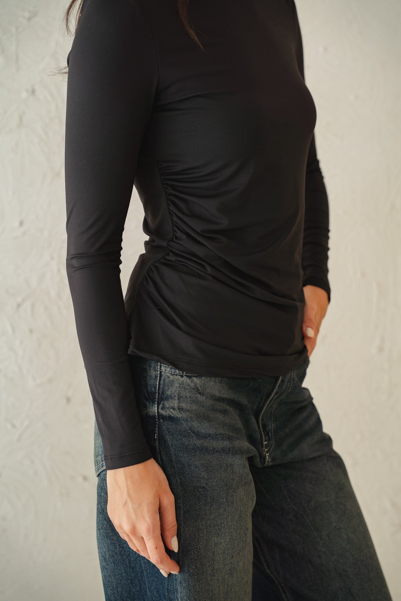 The Not So Basic Top in Black