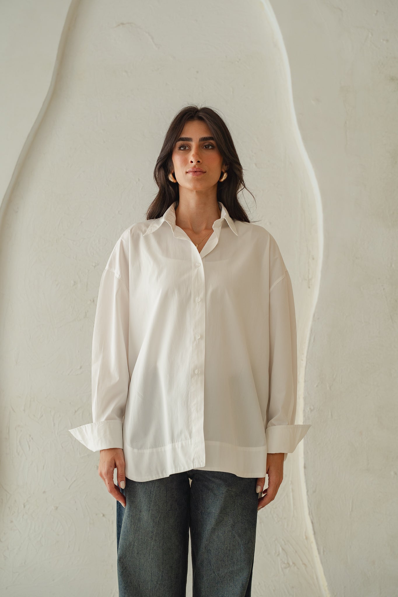 The Refined Shirt in Off- White