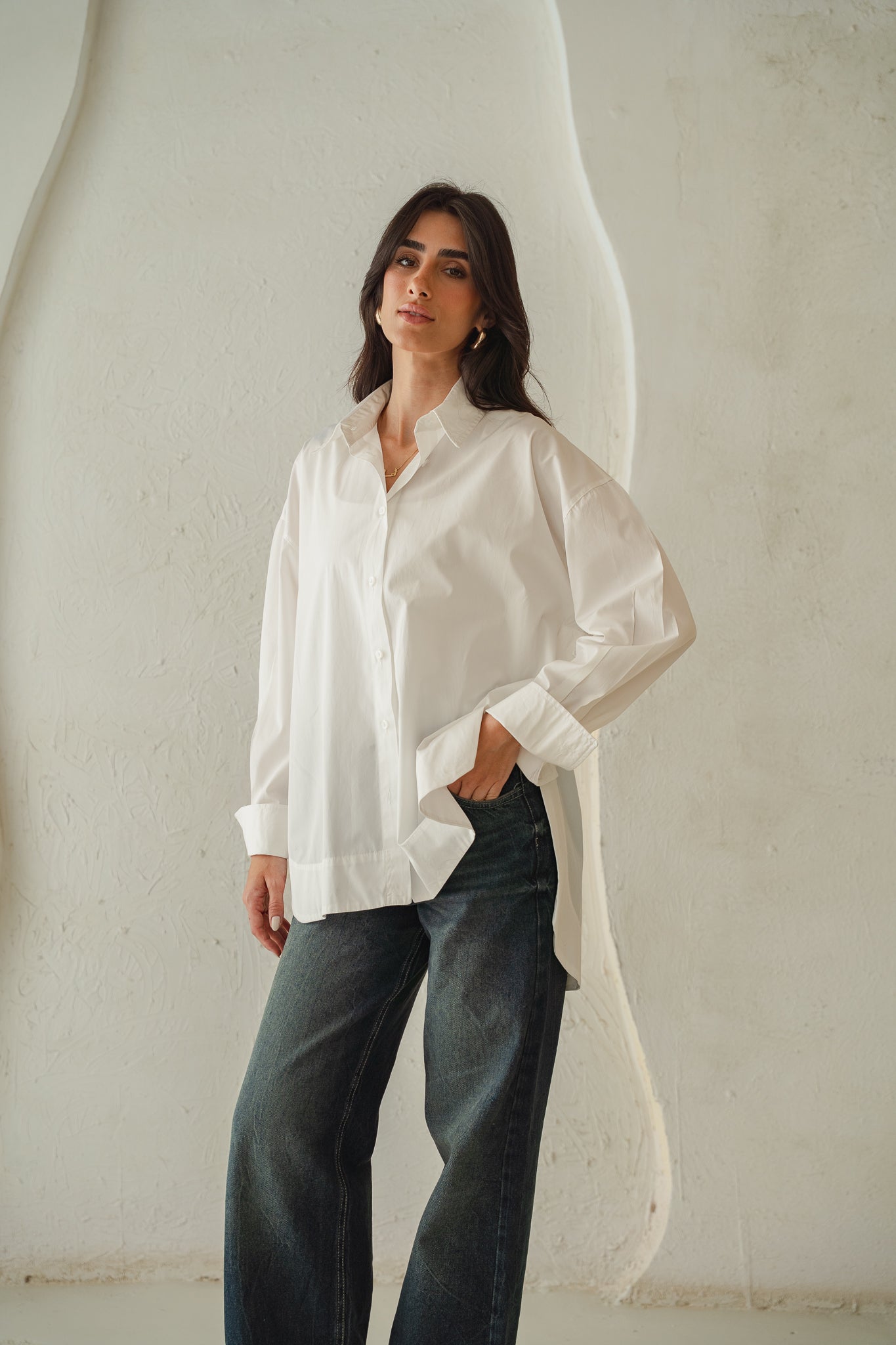 The Refined Shirt in Off- White