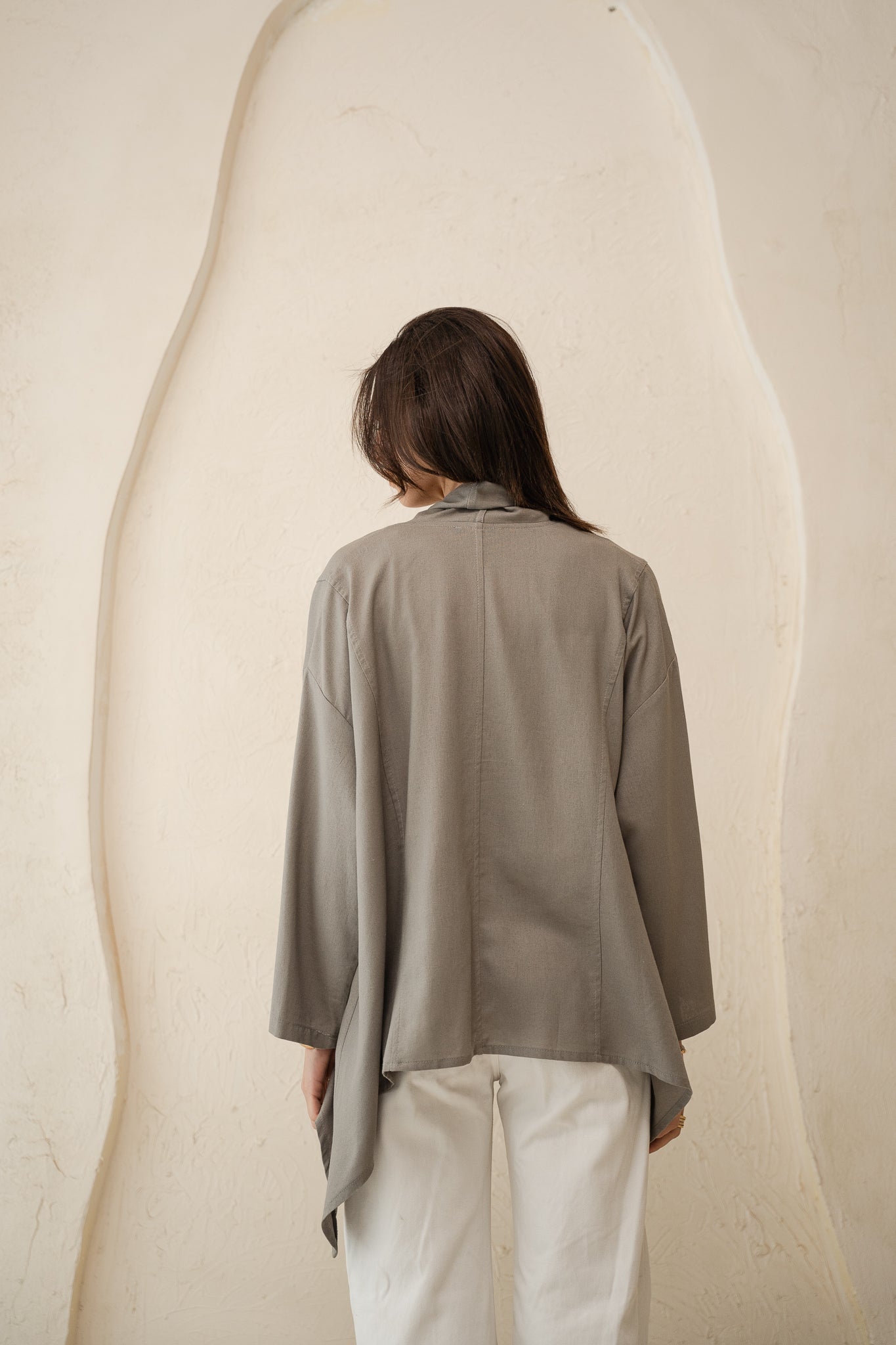 Good Feels Kimono in Grey