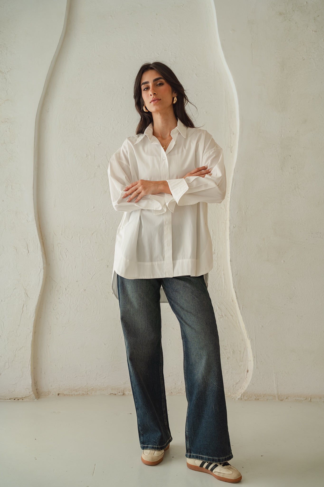 The Refined Shirt in Off- White