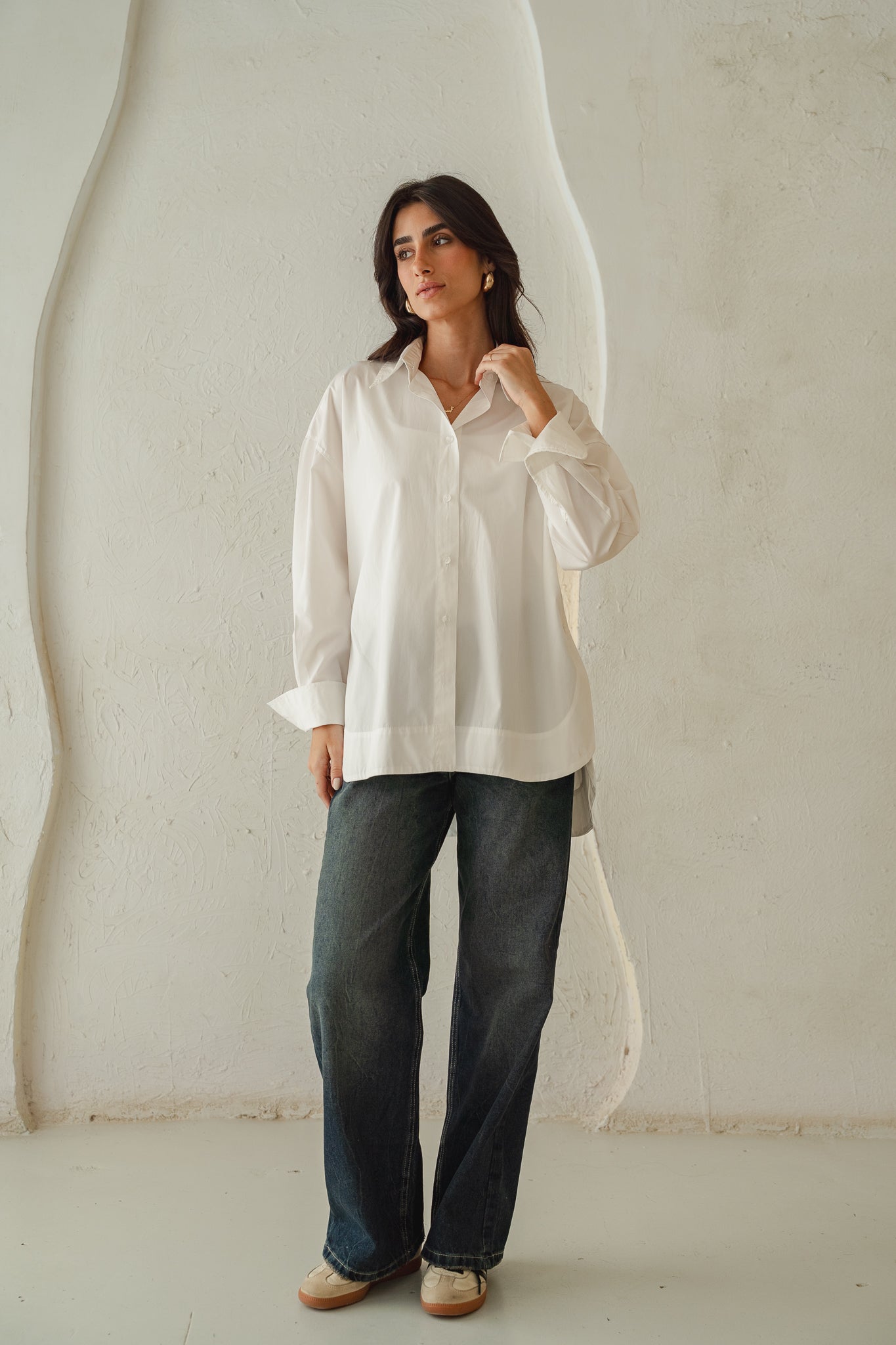 The Refined Shirt in Off- White