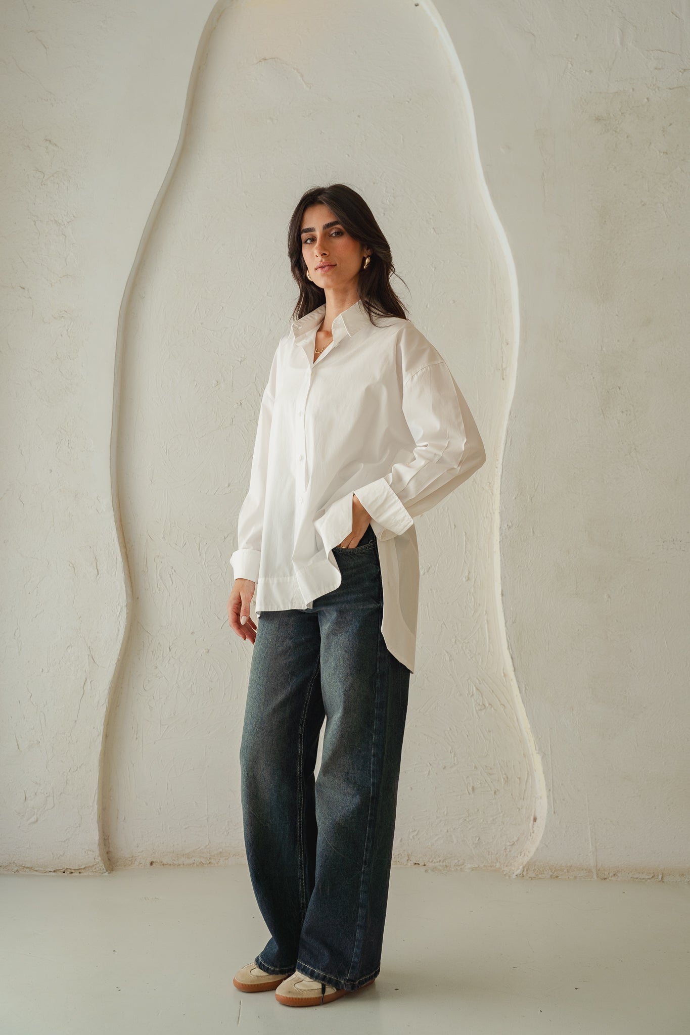 The Refined Shirt in Off- White