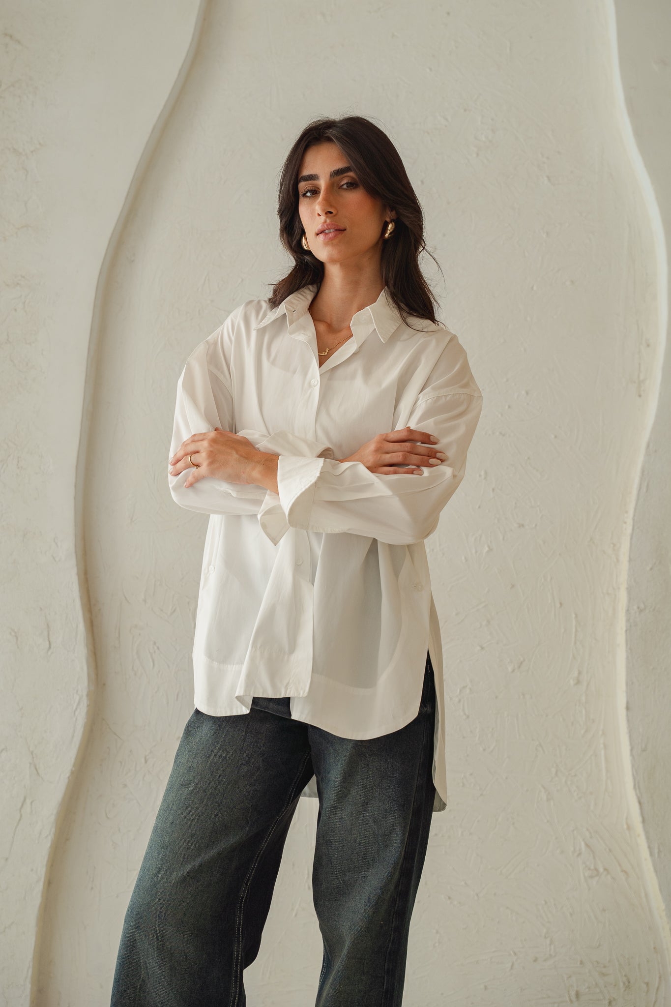 The Refined Shirt in Off- White