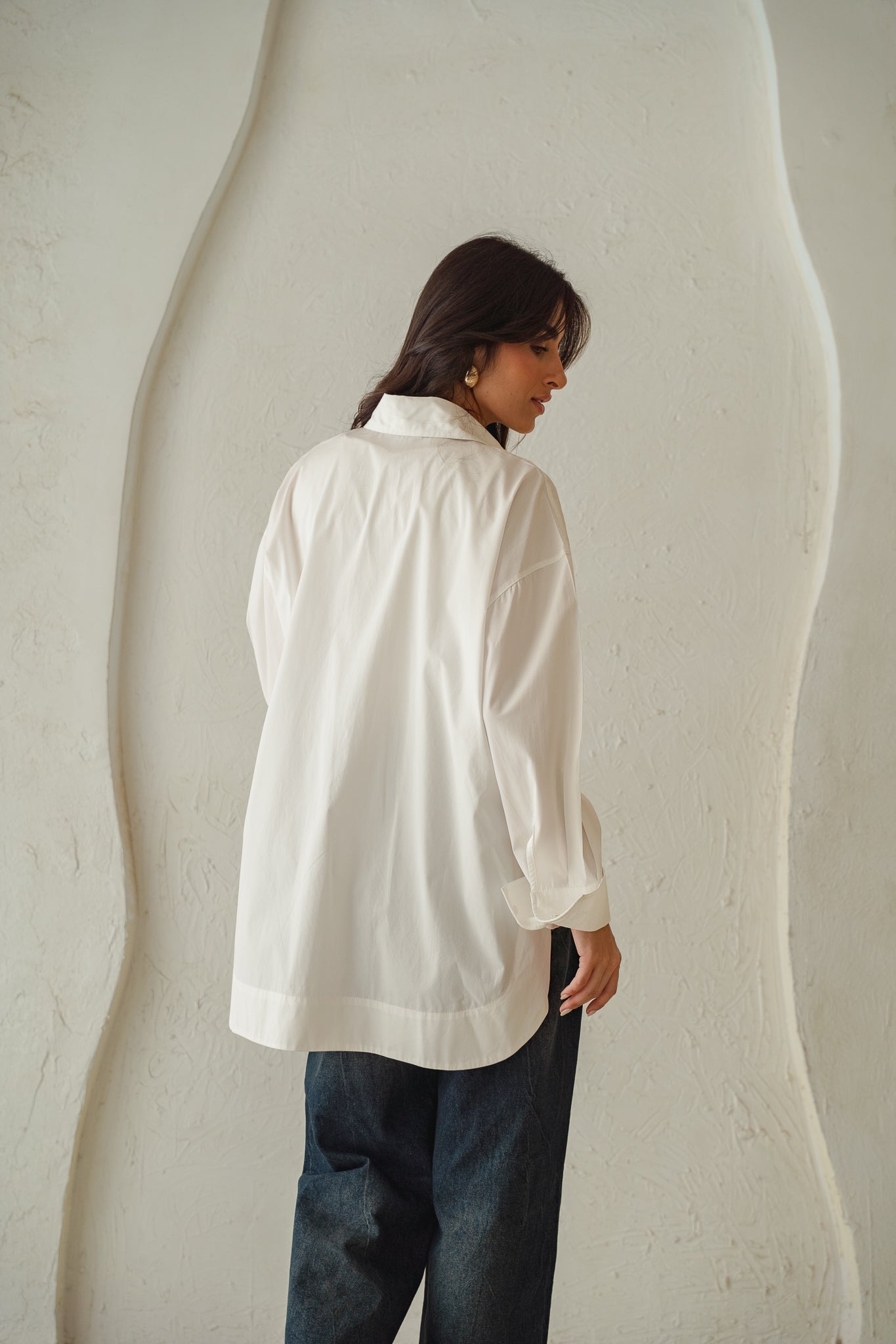 The Refined Shirt in Off- White