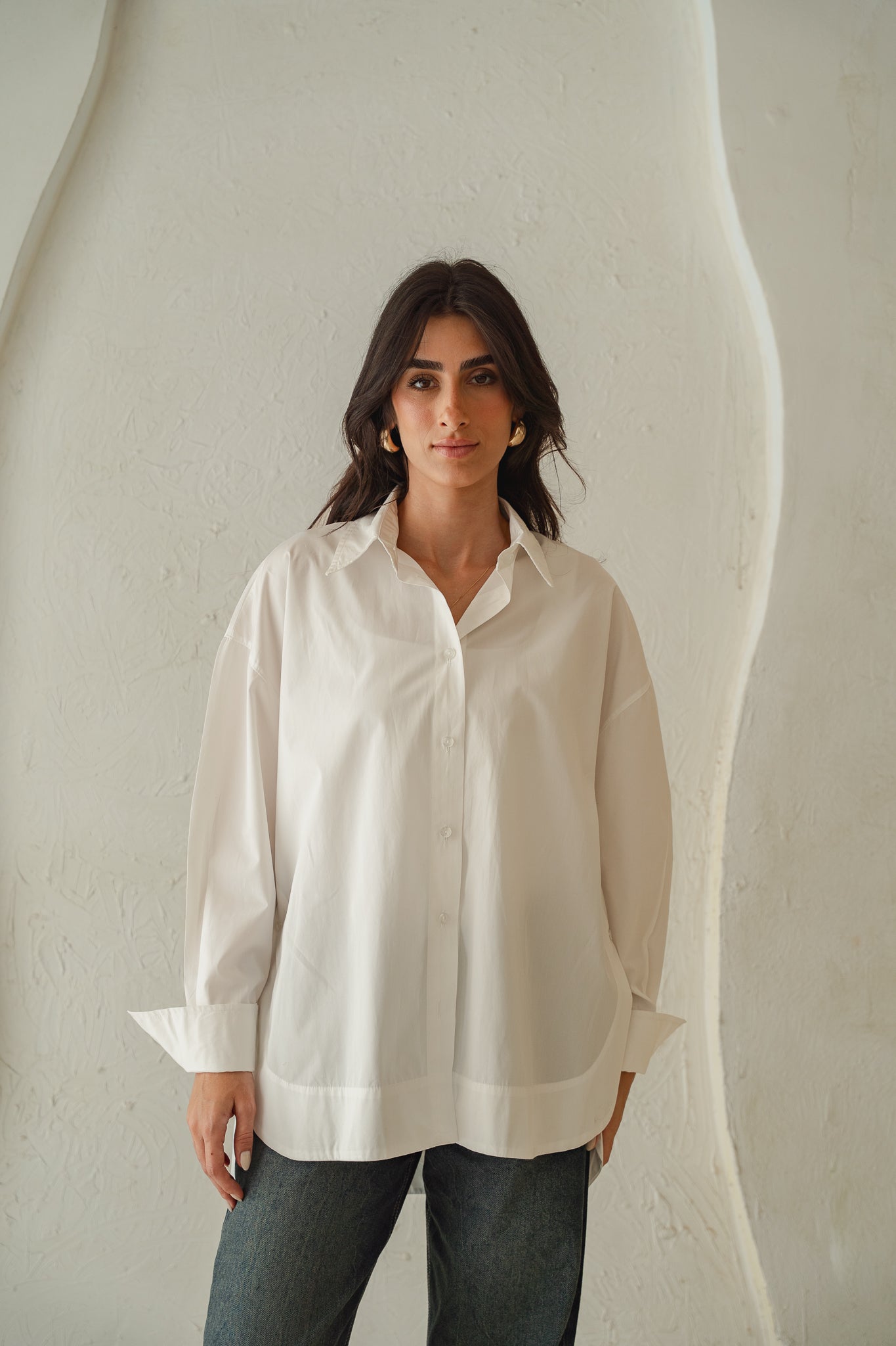 The Refined Shirt in Off- White