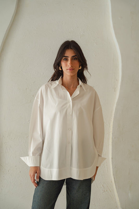 The Refined Shirt in Off- White