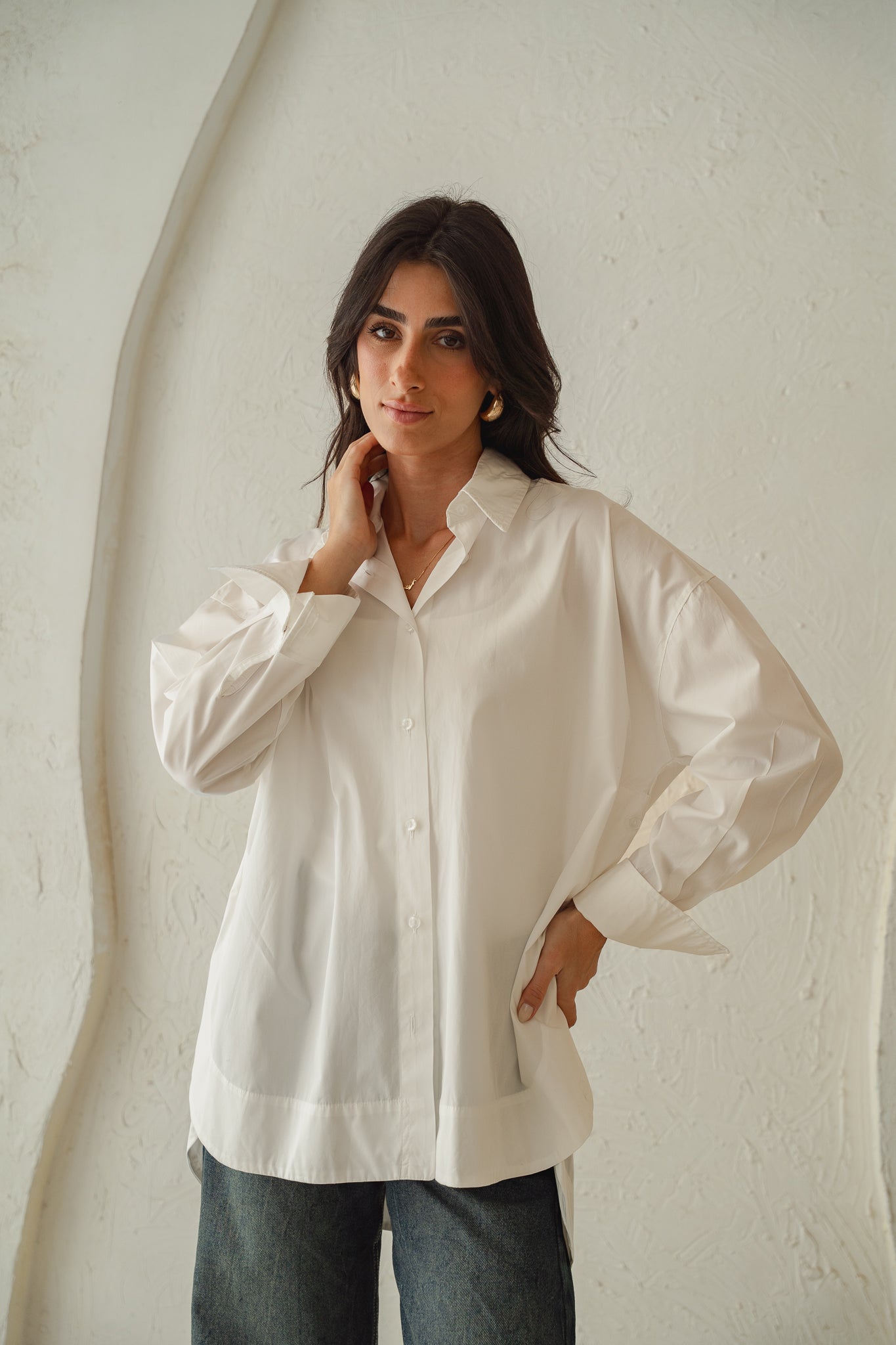 The Refined Shirt in Off- White