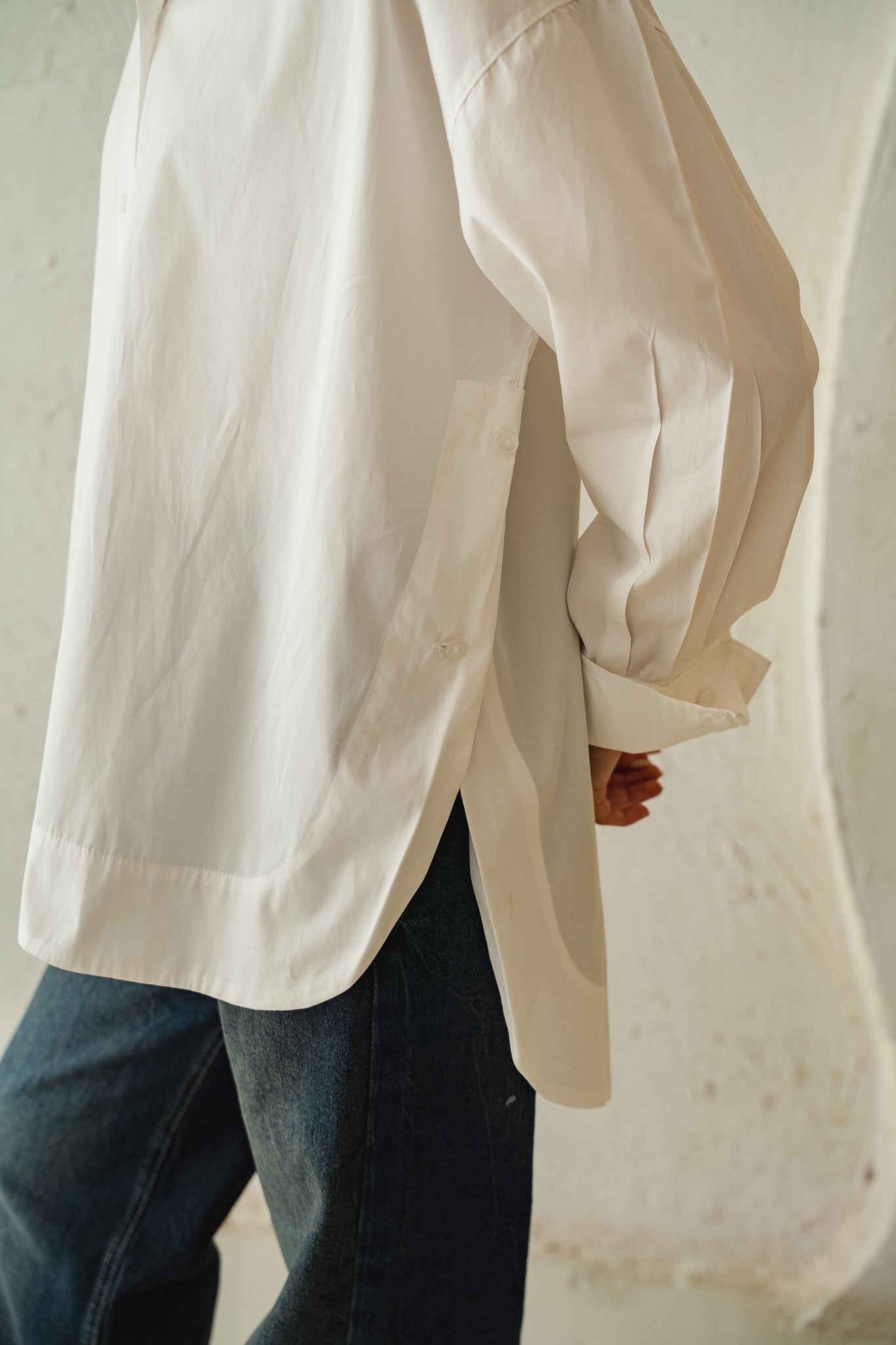 The Refined Shirt in Off- White