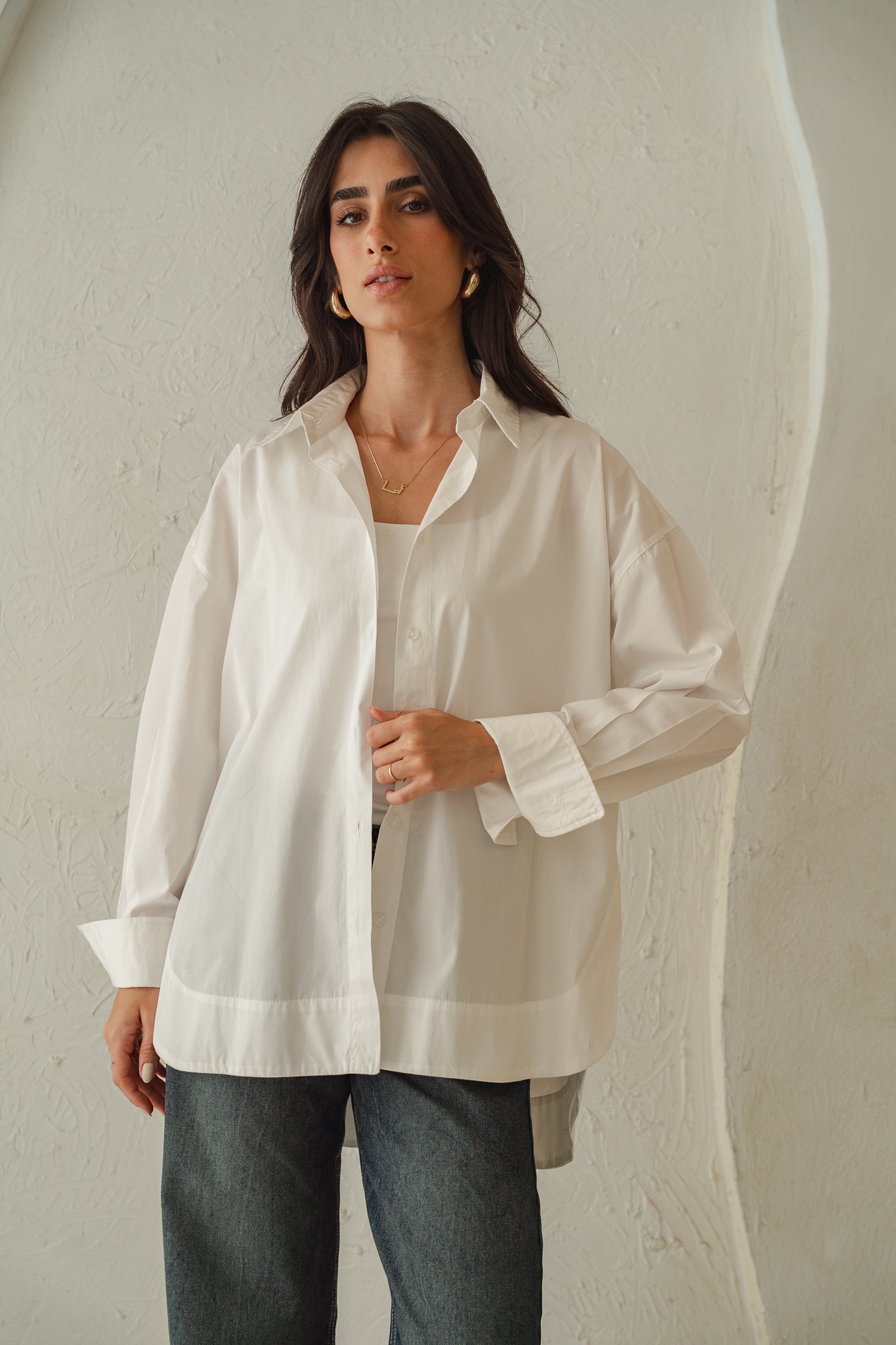 The Refined Shirt in Off- White