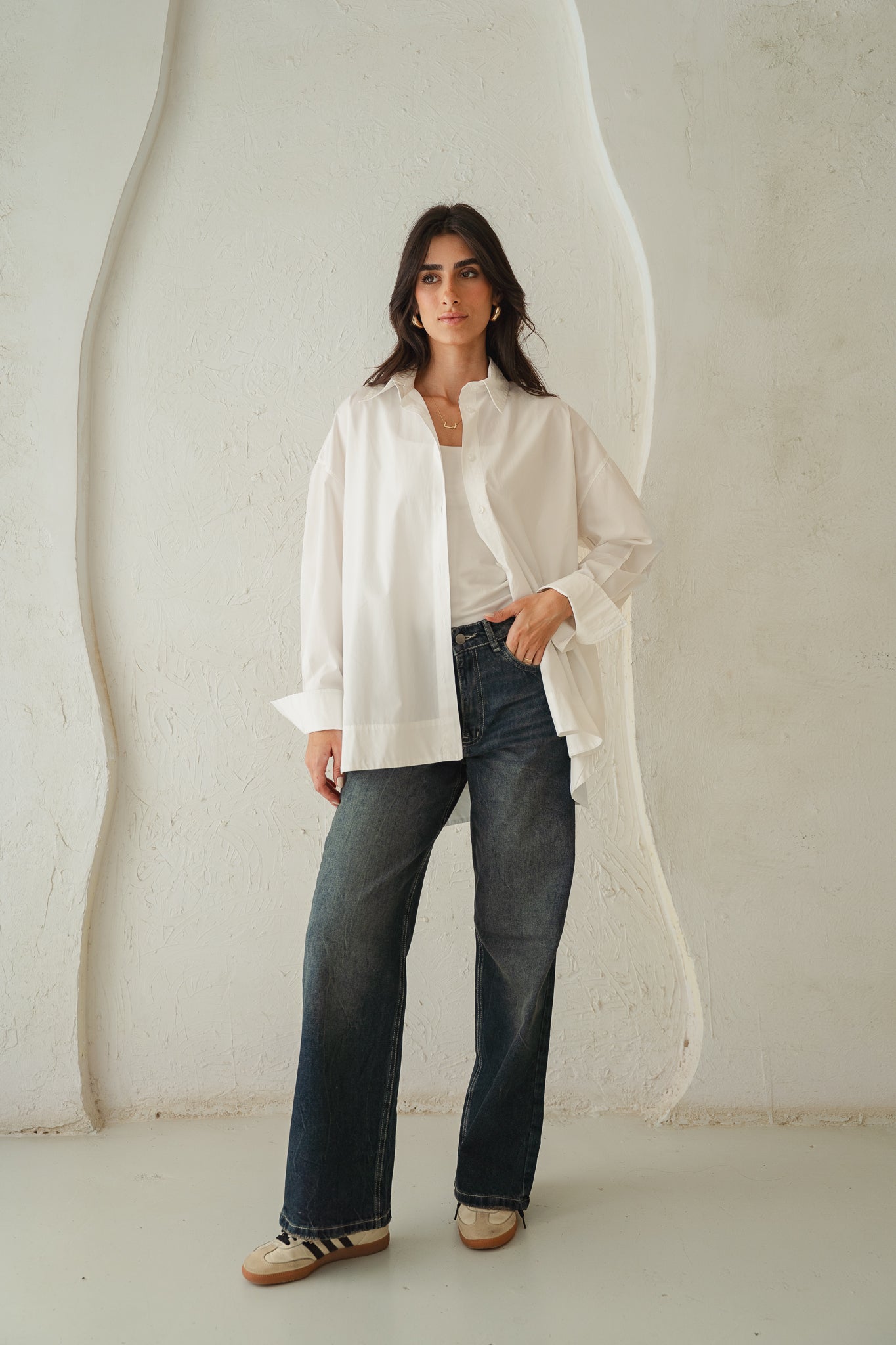 The Refined Shirt in Off- White