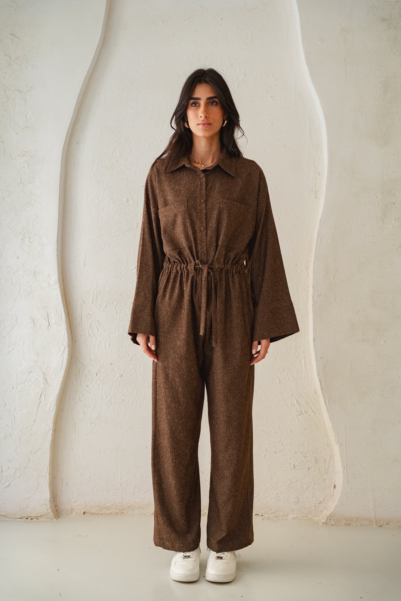 The Perfect Jumpsuit in Brown