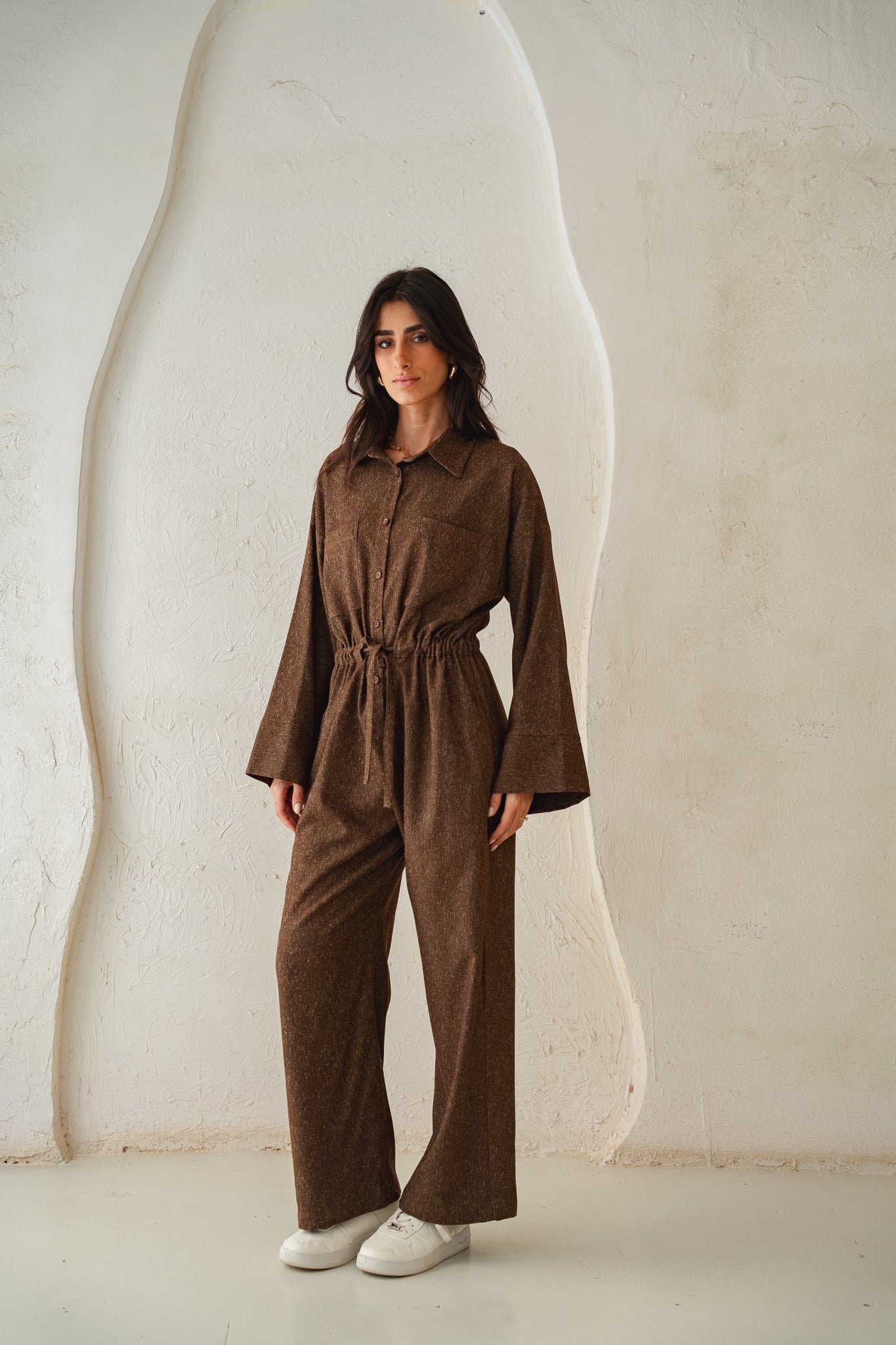 The Perfect Jumpsuit in Brown