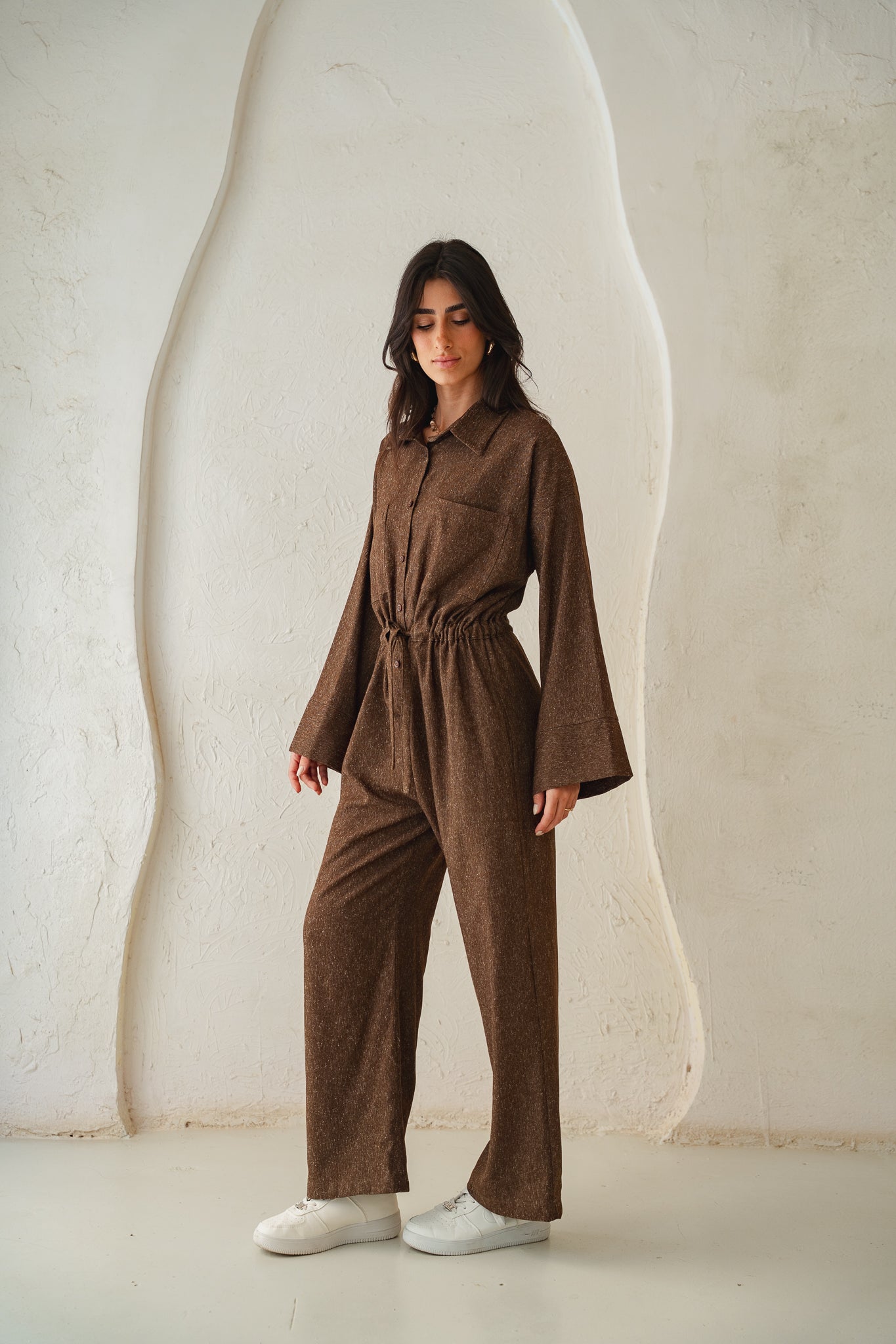The Perfect Jumpsuit in Brown