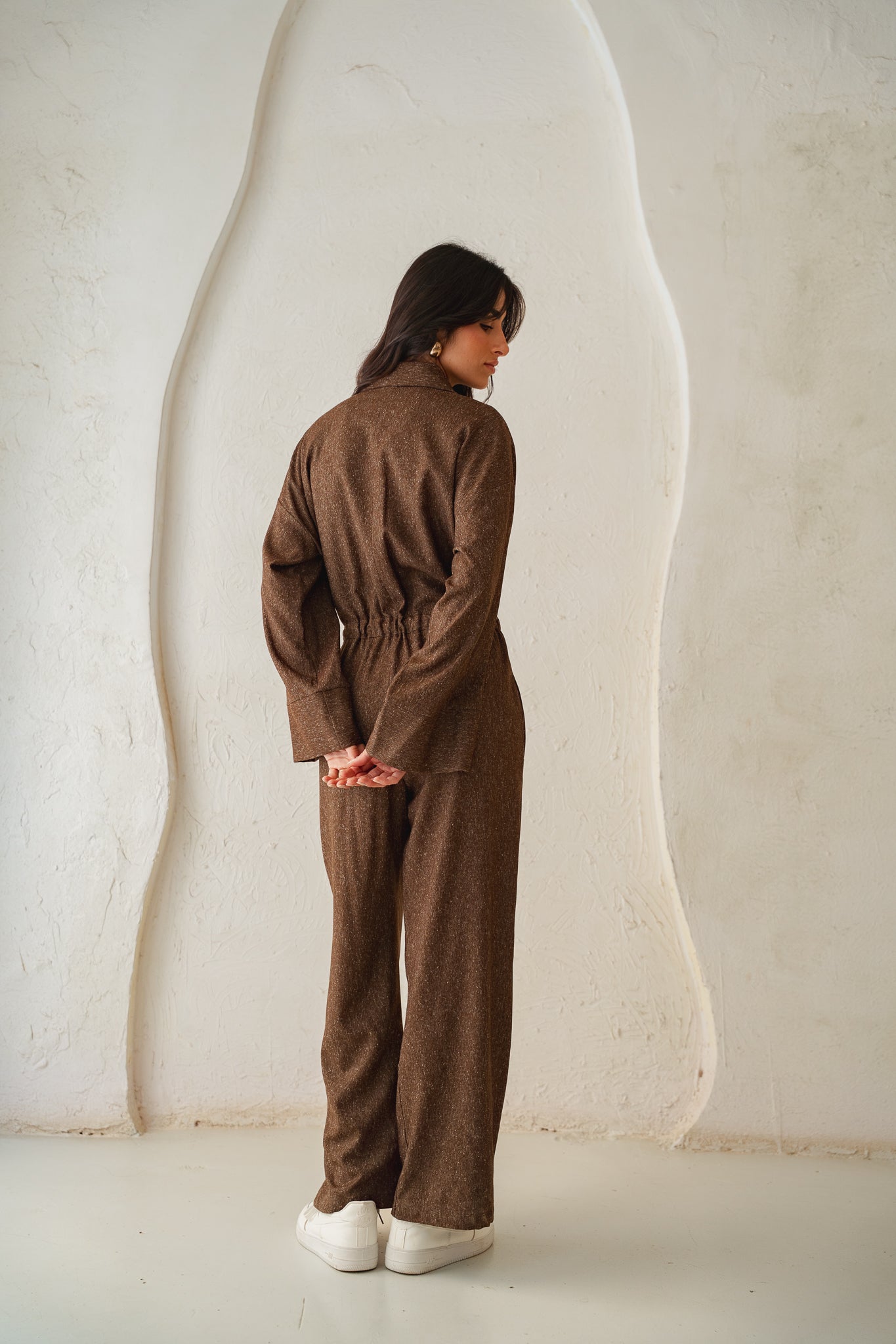 The Perfect Jumpsuit in Brown