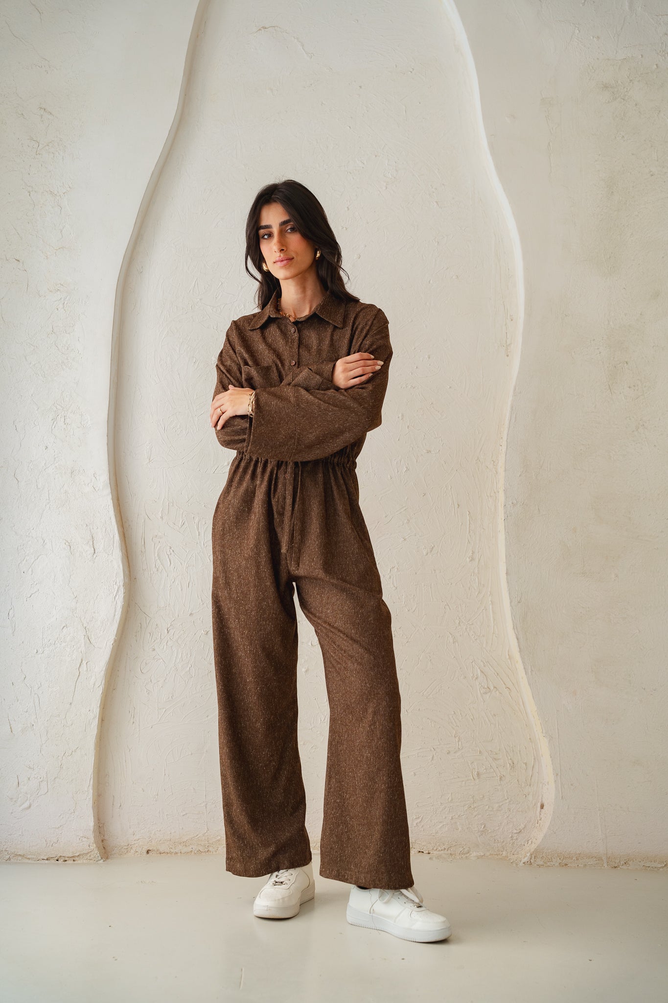 The Perfect Jumpsuit in Brown
