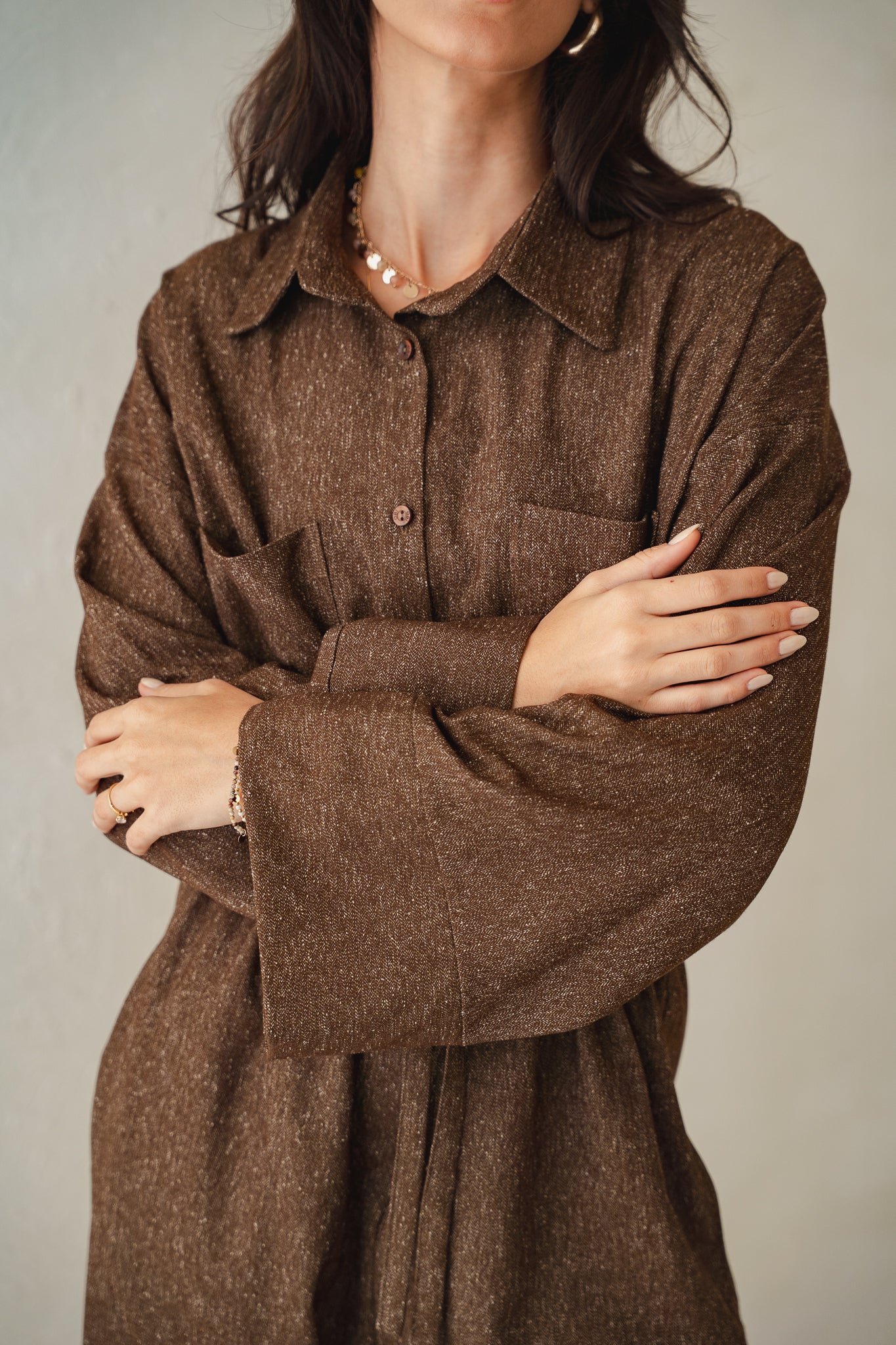 The Perfect Jumpsuit in Brown