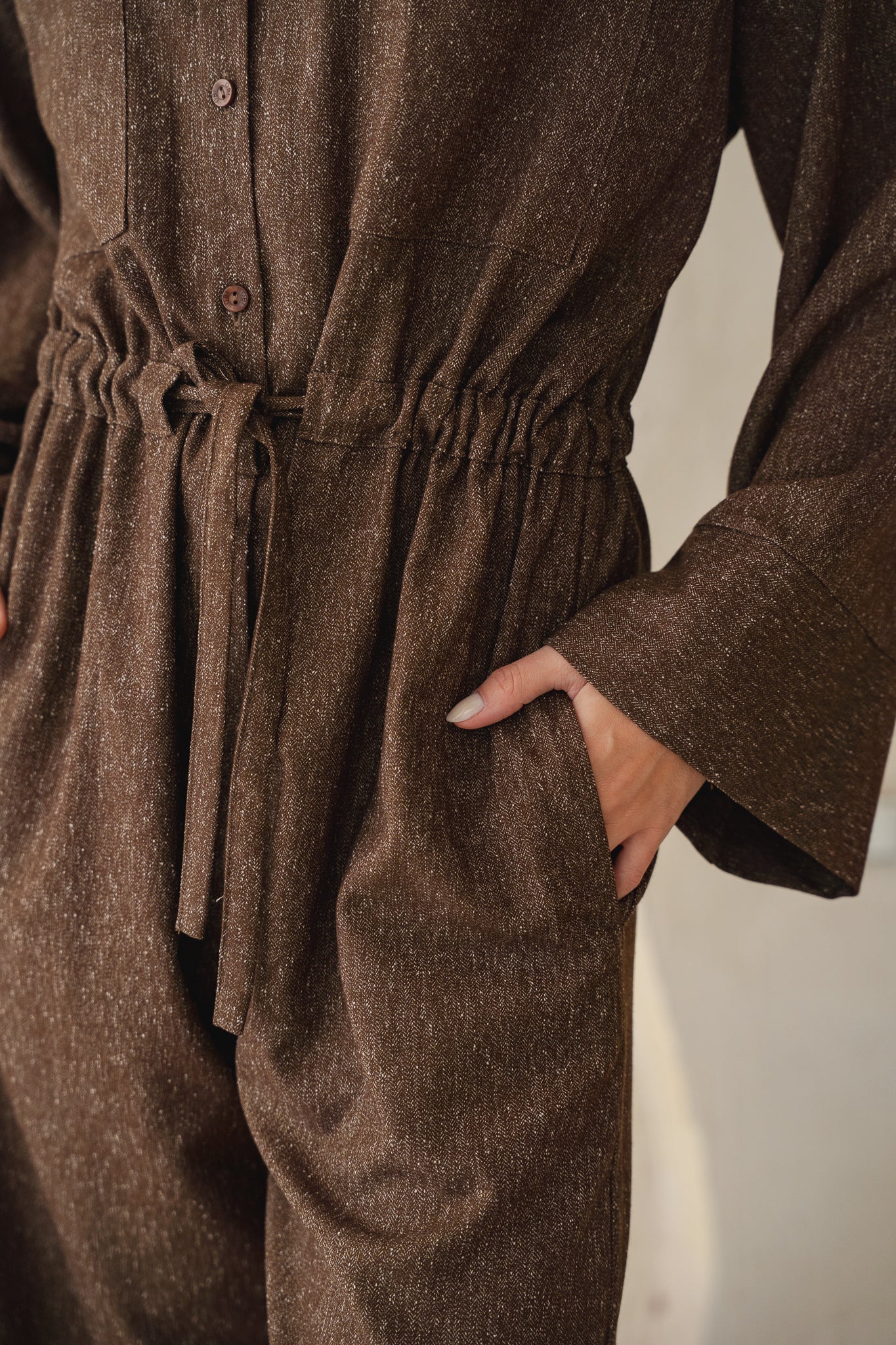 The Perfect Jumpsuit in Brown