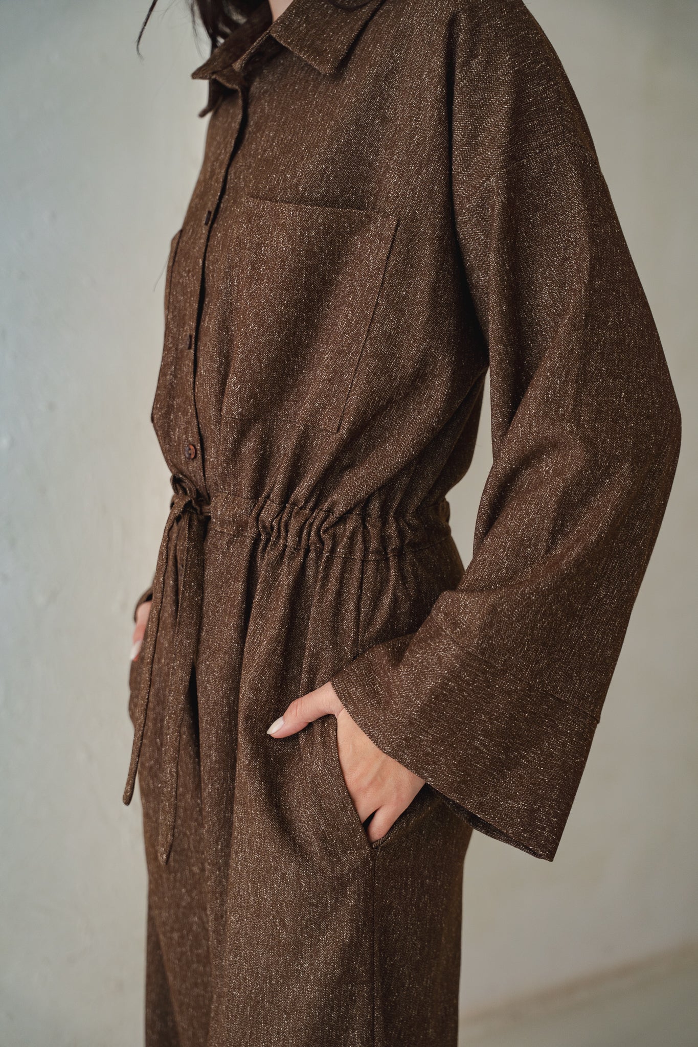The Perfect Jumpsuit in Brown