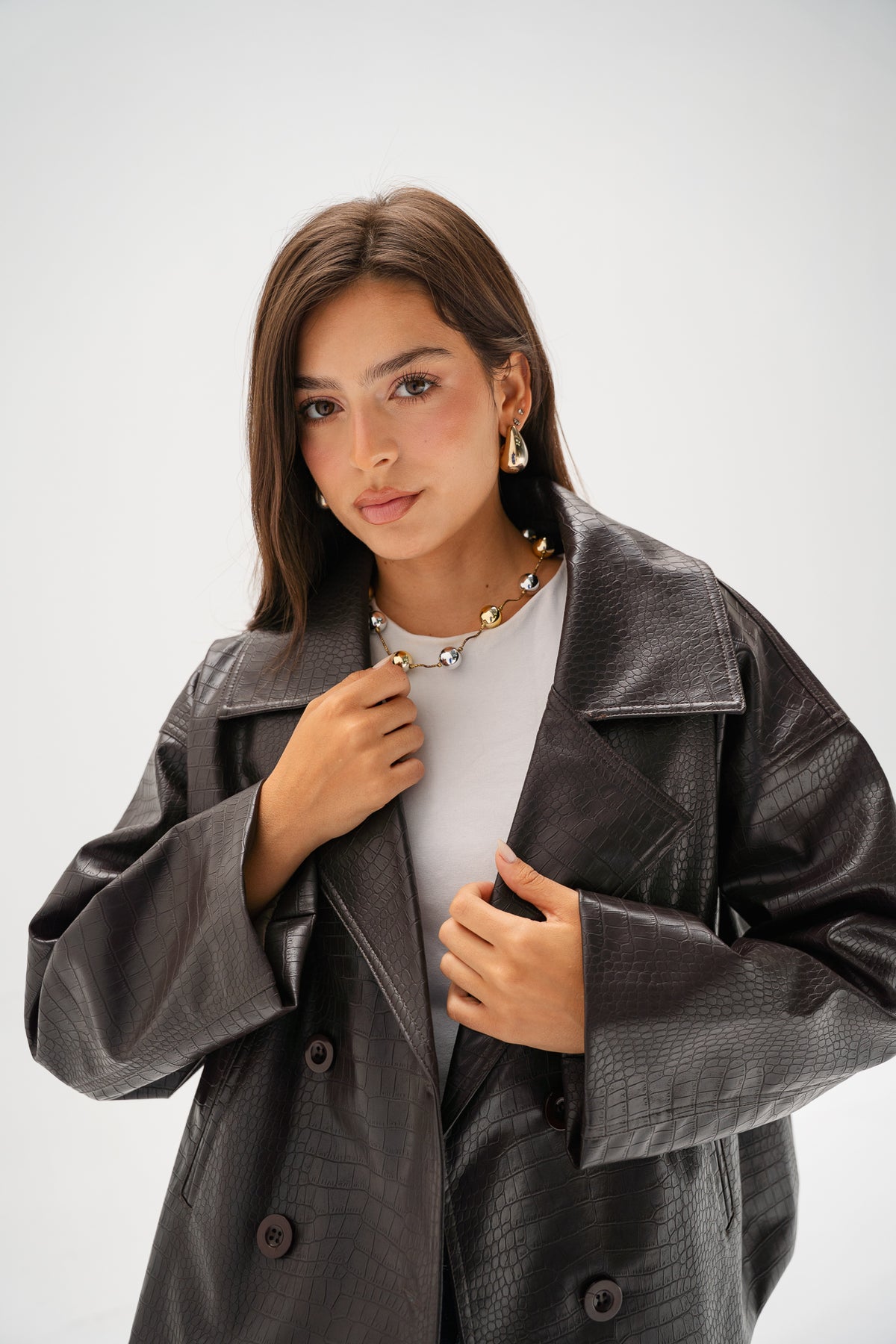 Wild Thing Leather Jacket in Brown