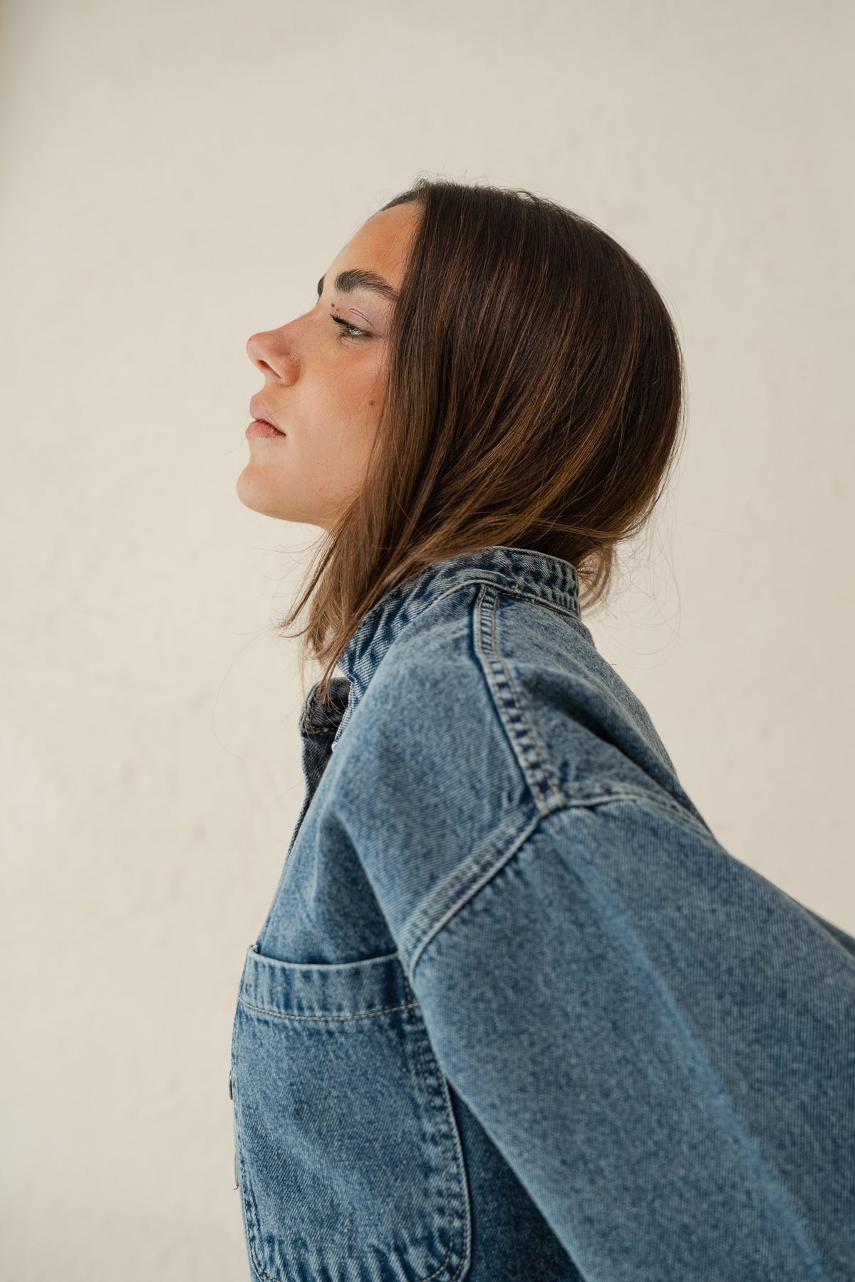 Enchanted Denim Top in Blue