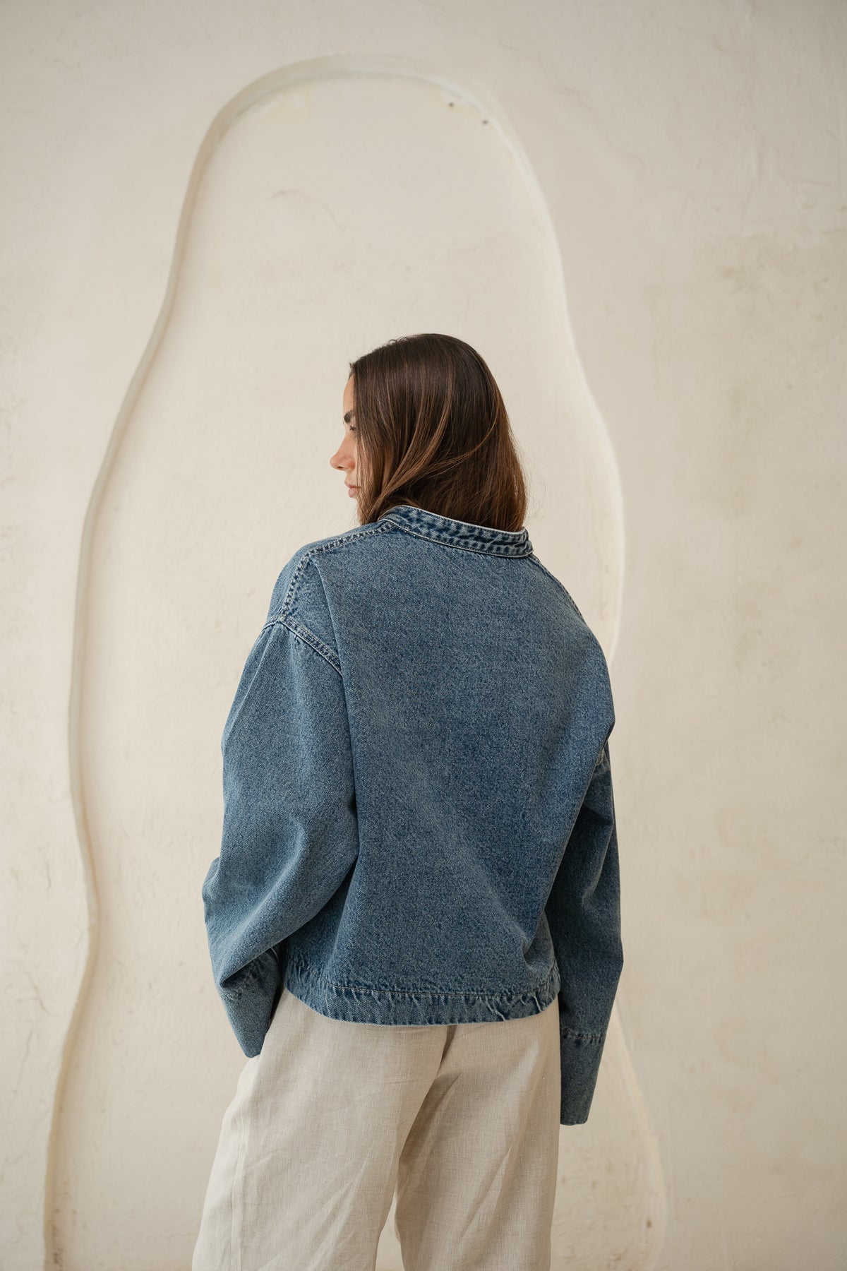 Enchanted Denim Top in Blue