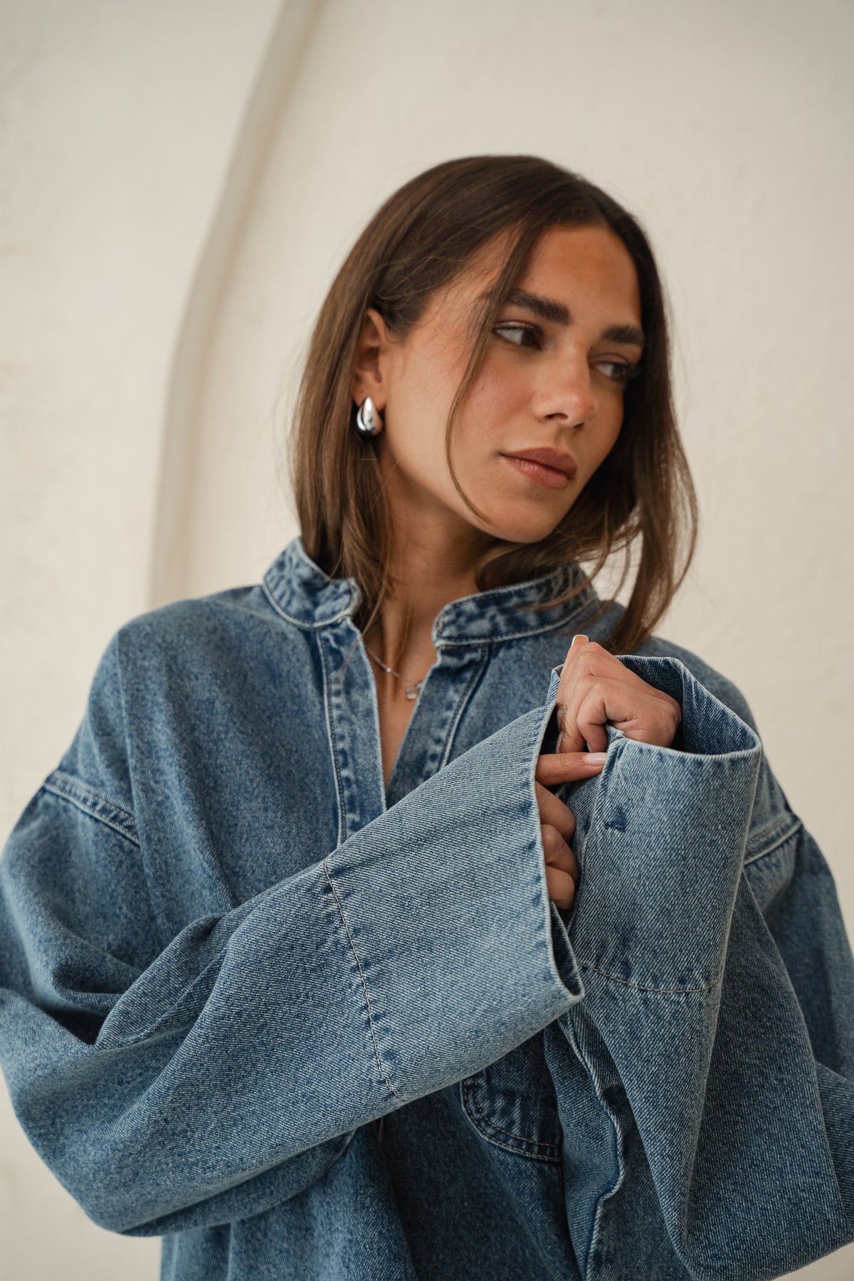 Enchanted Denim Top in Blue